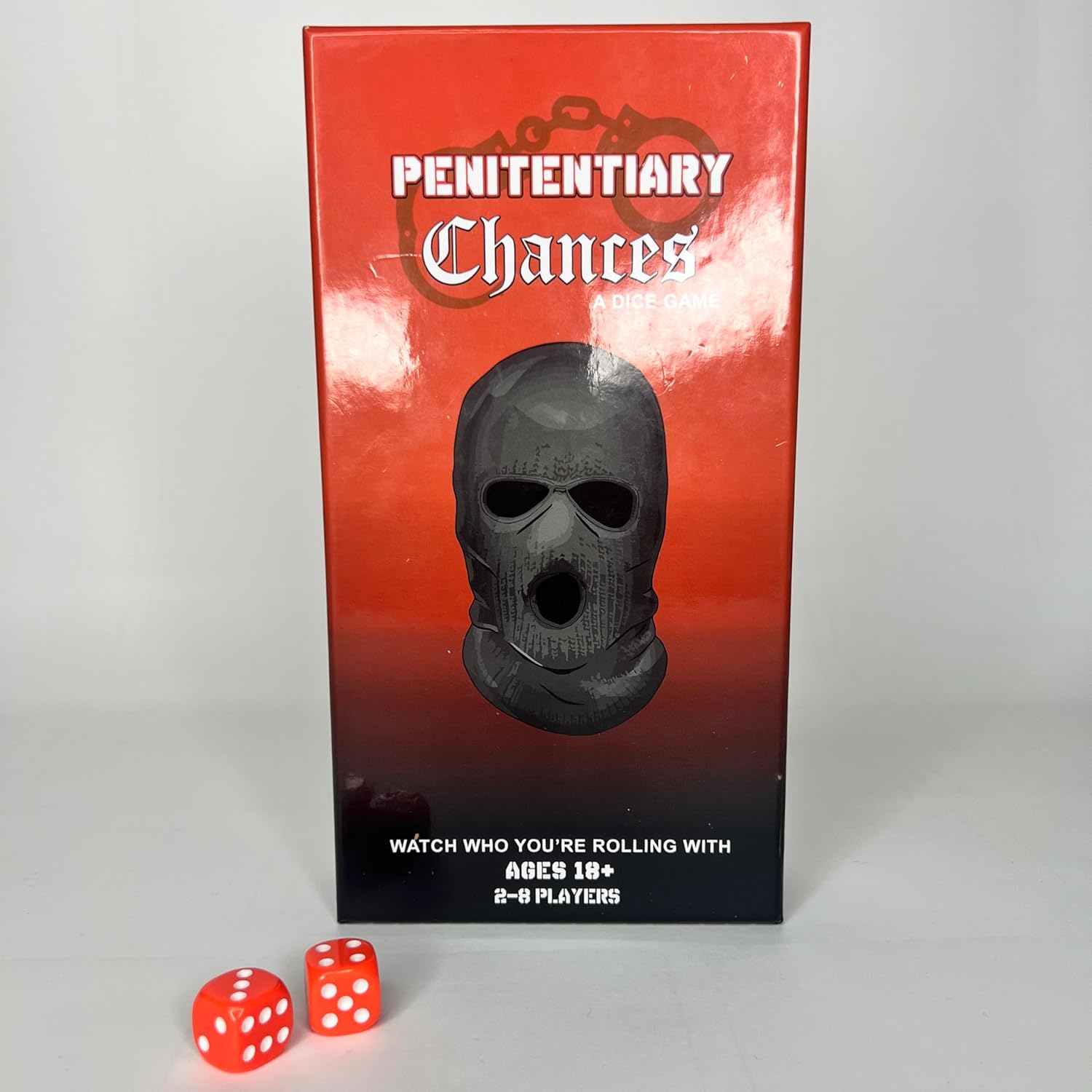 Penitentiary Chances – Street Hustle Card & Dice Game for Adults | Fast-Paced Urban Strategy Game, Party-Ready & Risk-Heavy