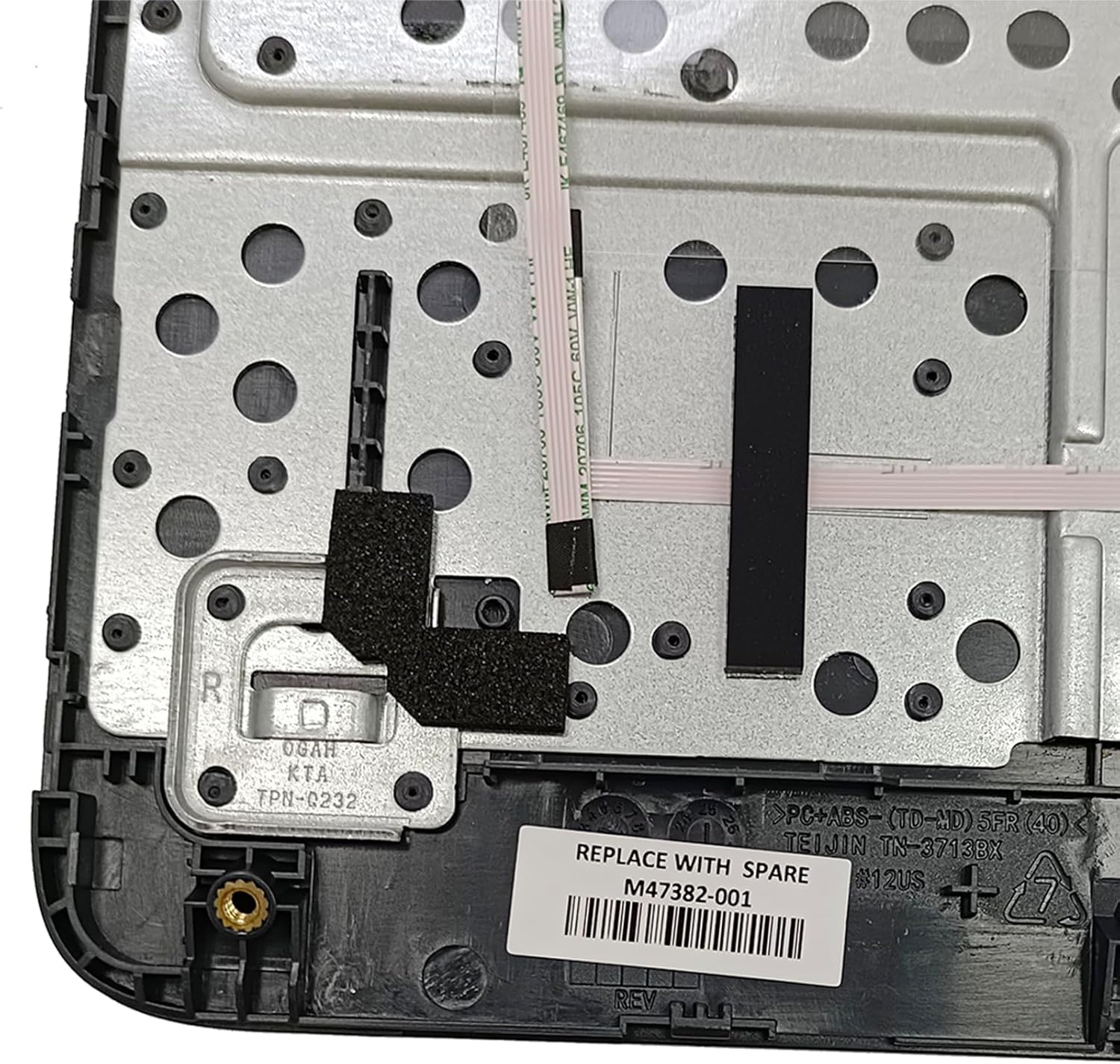 Replacement for HP Chromebook 11 G9 EE Laptop Upper Top Cover Case Palmrest Keyboard Touchpad Assembly Part M47382-001