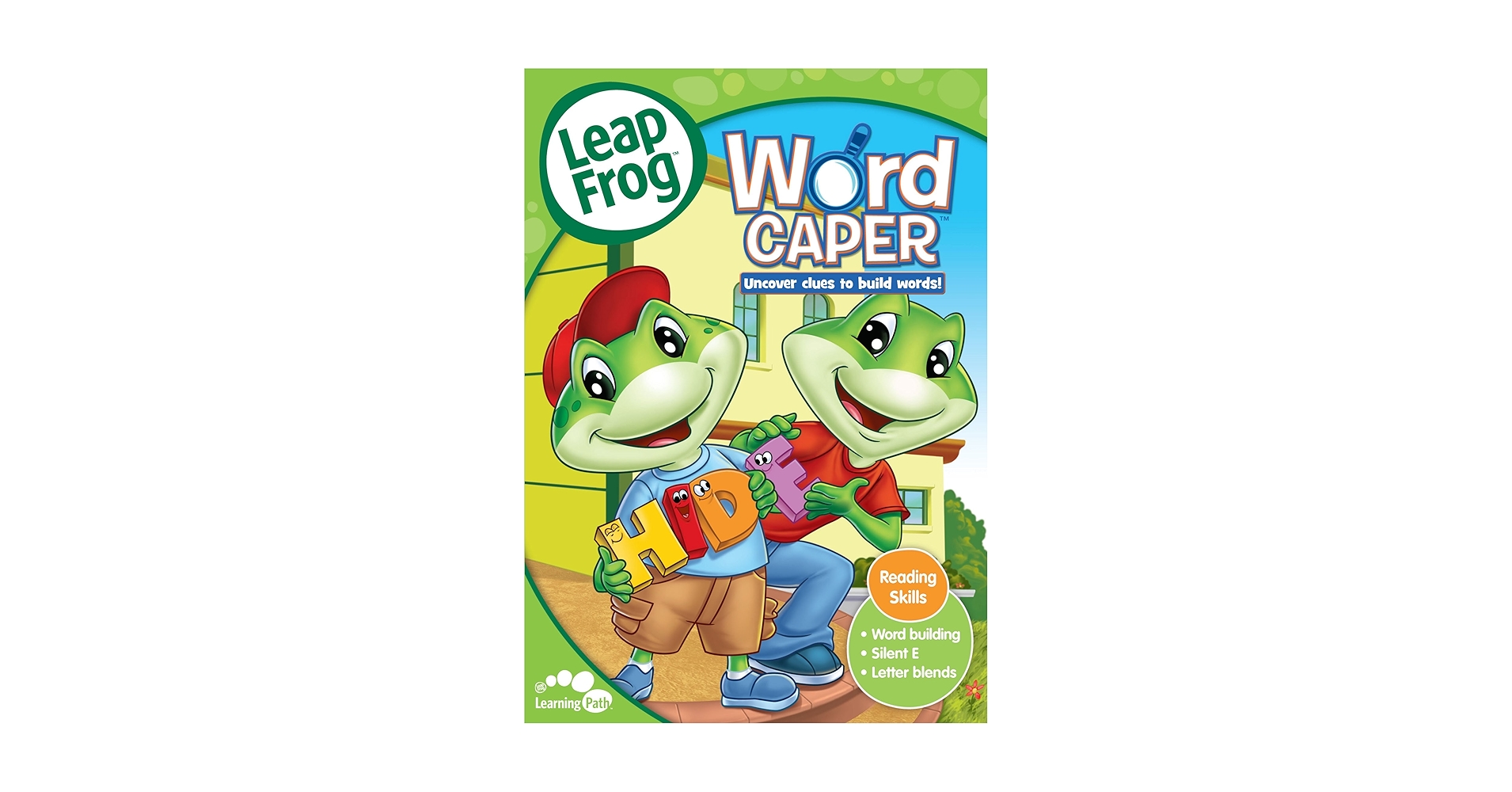 知育玩具 LeapFrog DVD set & Reader & word caper Word Caper DVD | Kids Educational Games | LeapFrog