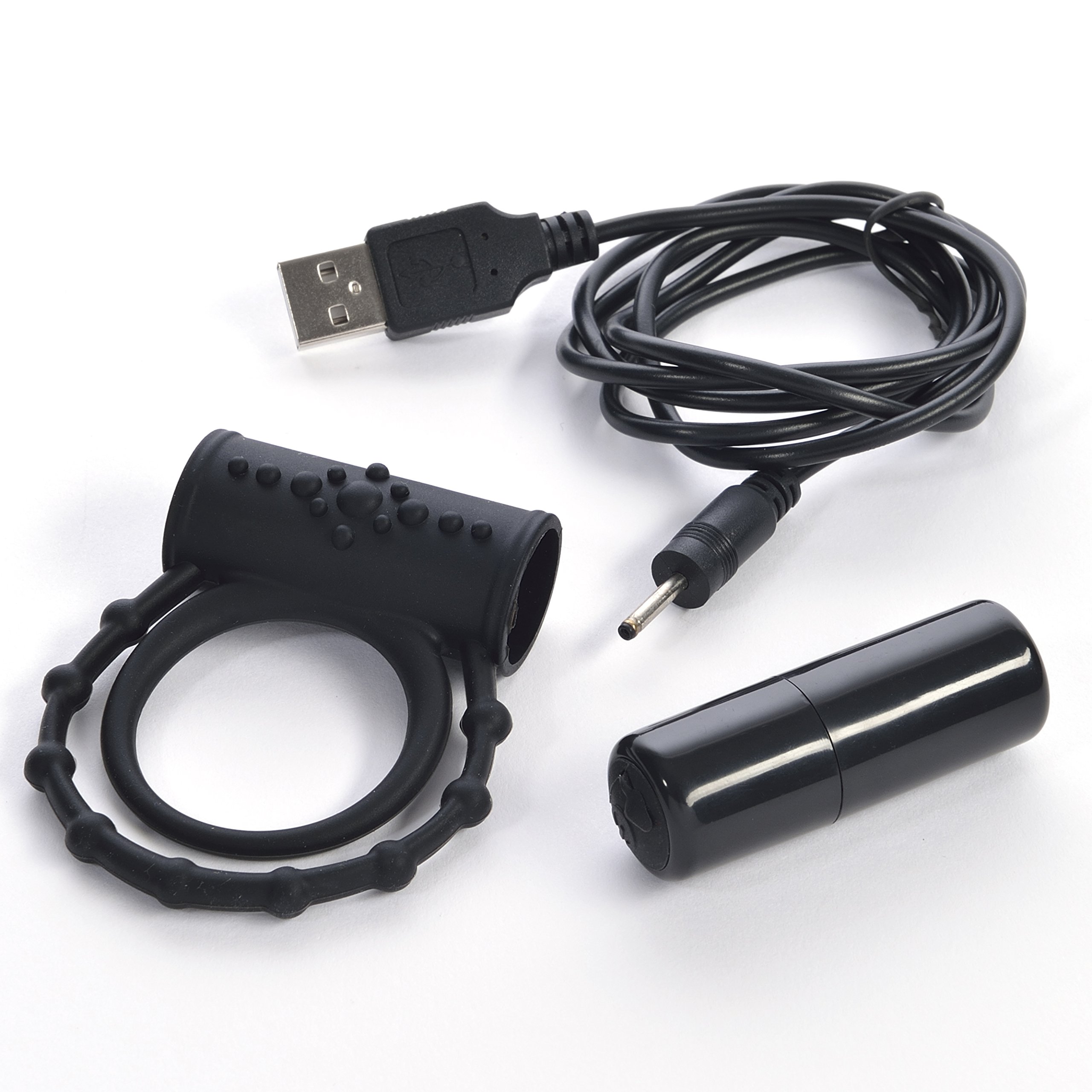 Tracey Cox Supersex USB Rechargeable Love Ring Black : Amazon.co.uk: Health  & Personal Care