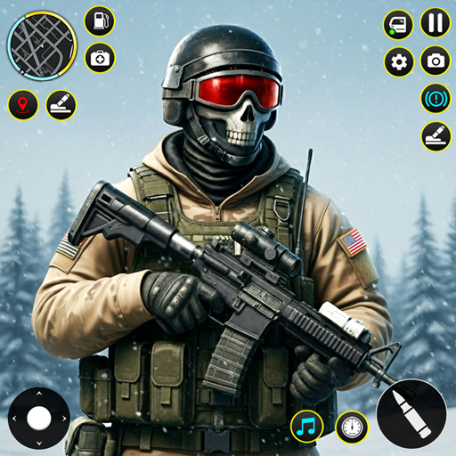 Real Fps Shooting Battle Strike Gun Shooter 3D - Counter Terrorist Attack Survival Mission - Army Commando Action Sniper Games