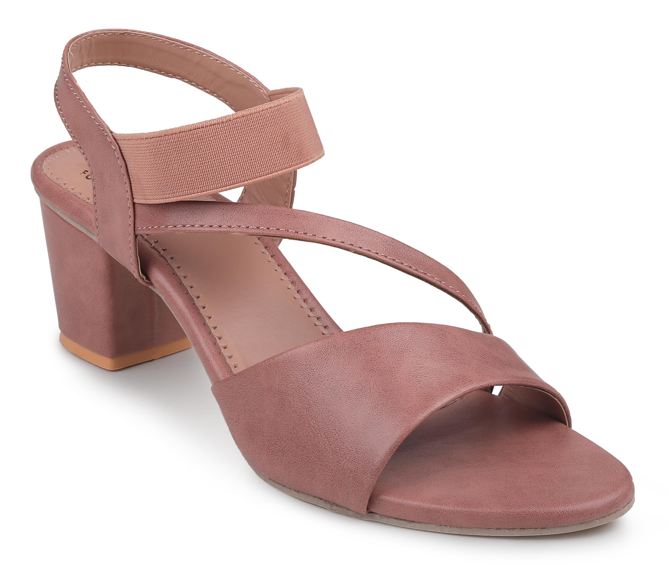Nafasf Womens Fashion Sandals | Comfortable For All Formal And Casual Occassions | Casual And Stylish Heels (Color-Peach,Size- 4 UK) (B0D14NXVX9) Amazon Price History, Amazon Price Tracker