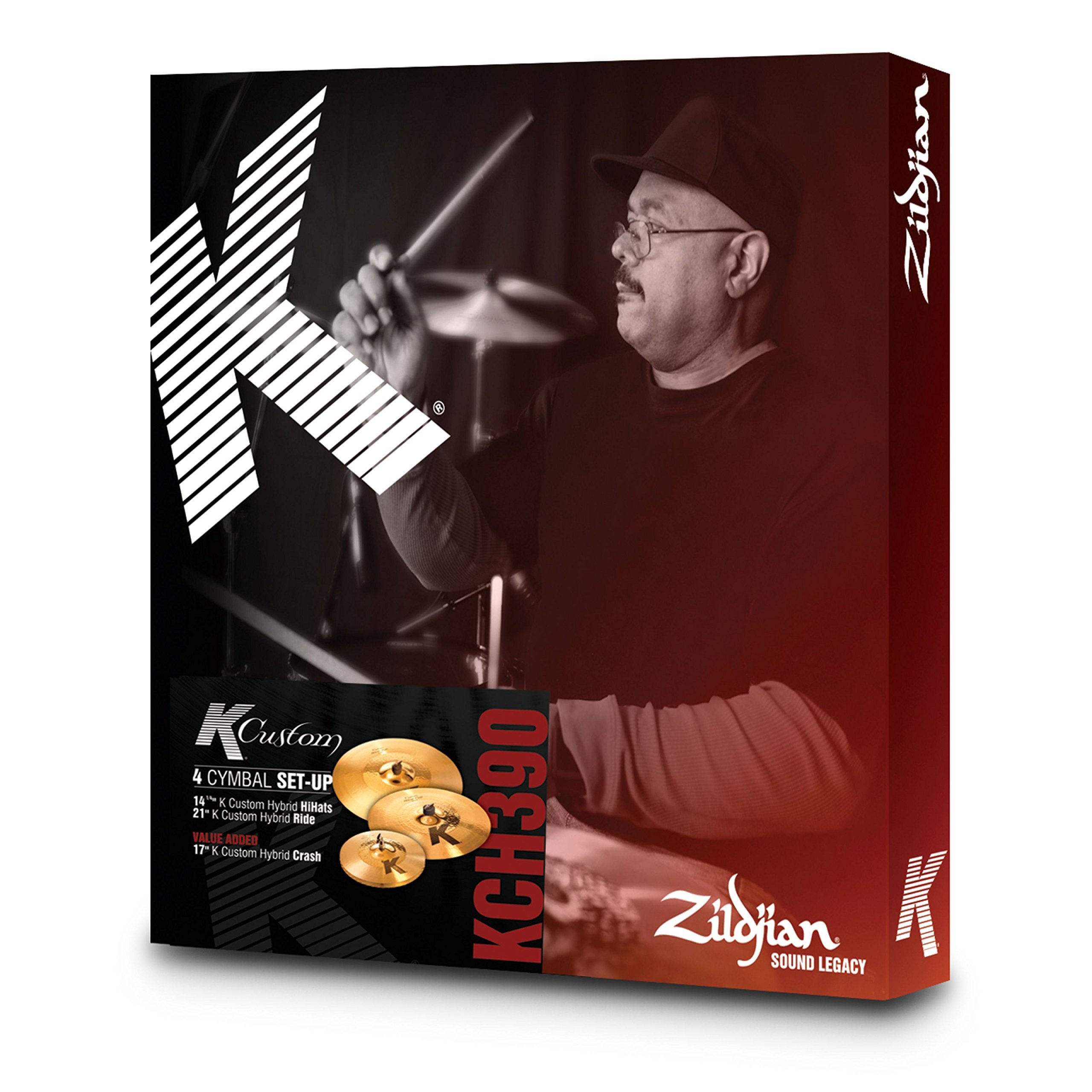 Amazon.com: Avedis Zildjian Company K Custom Hybrid Cymbal