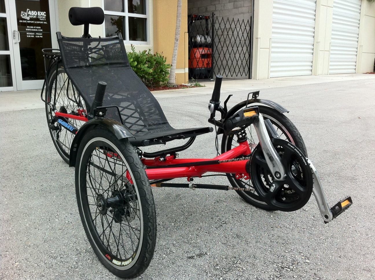 2012 Folding Recumbent Trike with suspension complete