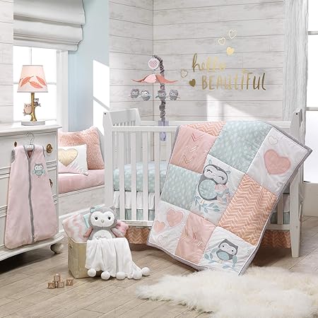 owl crib bedding