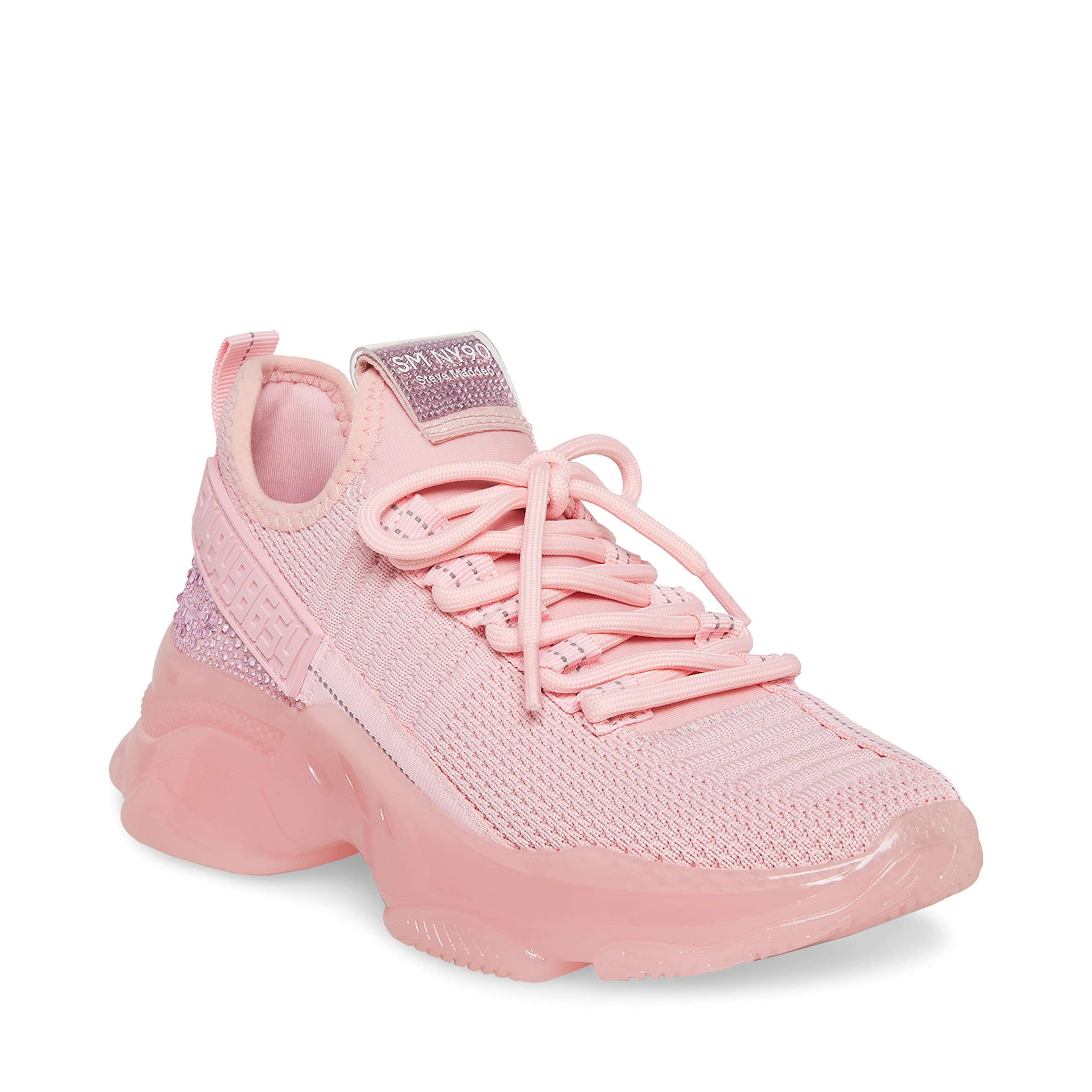 Steve MaddenWomen's Maxima Sneaker, Light Pink