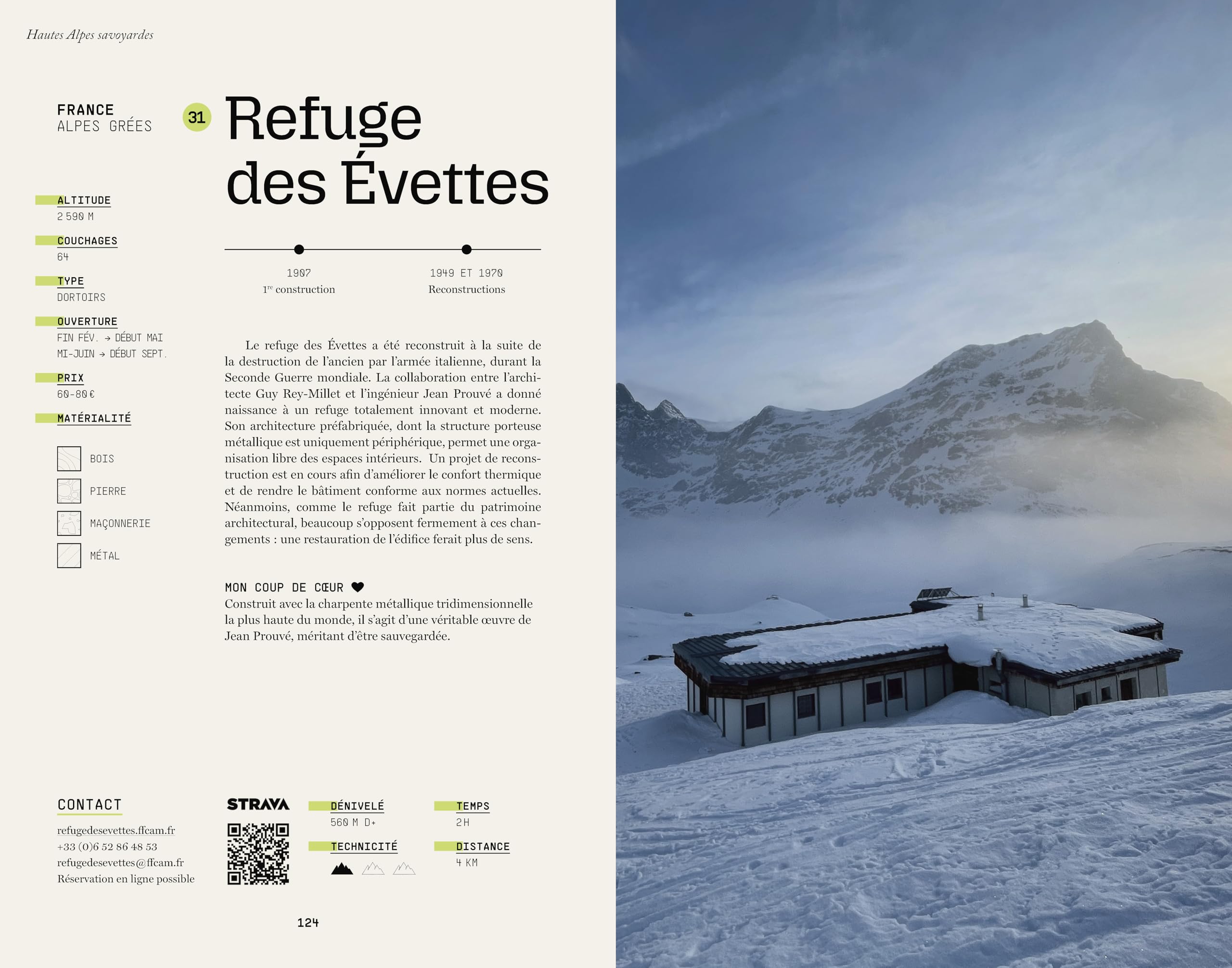 Les 800 plus hauts refuges des Alpes: France, Suisse, Italie, Autriche, Allemagne, Slovénie