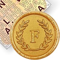 Vista 69 de 50 calcomanías adhesivas de sello de cera con letra M rosa, hechas a mano, sin necesidad de sellar, rasgar y usar calcomanías de cera