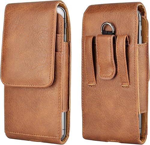 Tiflook Funda de teléfono para Samsung Galaxy S23 S22 S21 S20 FE S10 S9 A51 A52 A53 Note 20 Note 10 Plus LG Stylo 5 Funda de piel sintética con clip