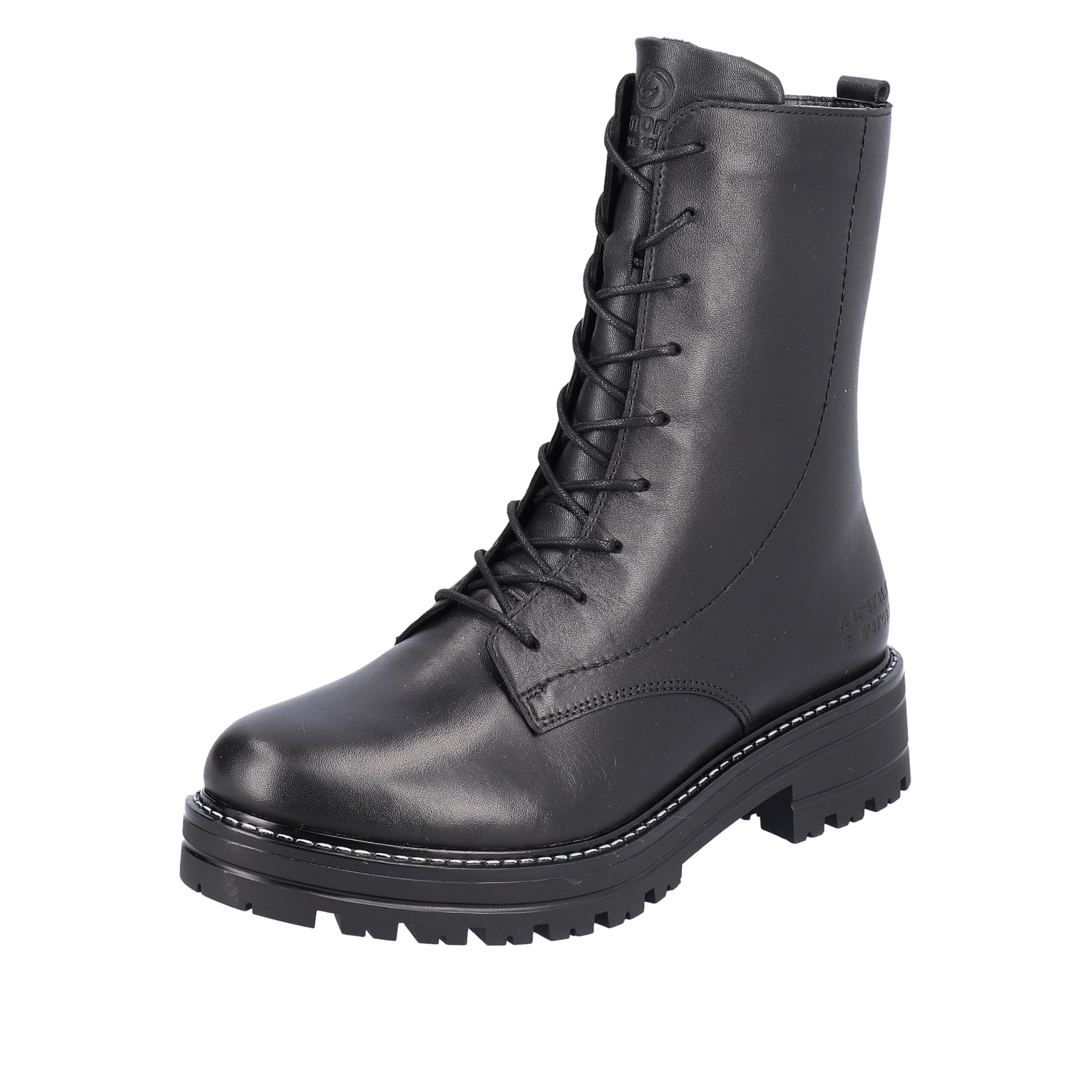 Remonte D2278, Anfibi Donna, Nero 01, 44 Eu - 4