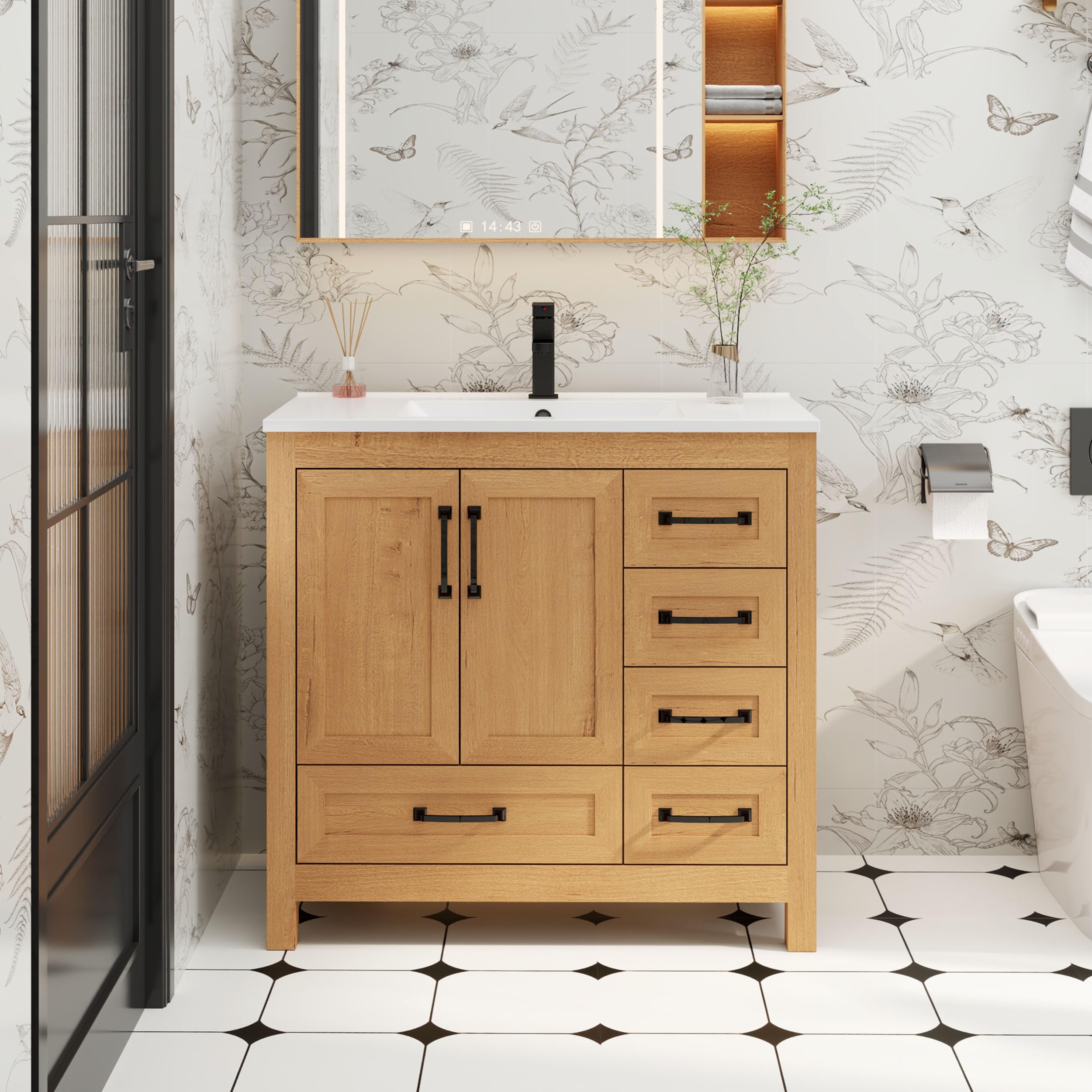 eclife 36 Vanity Natural