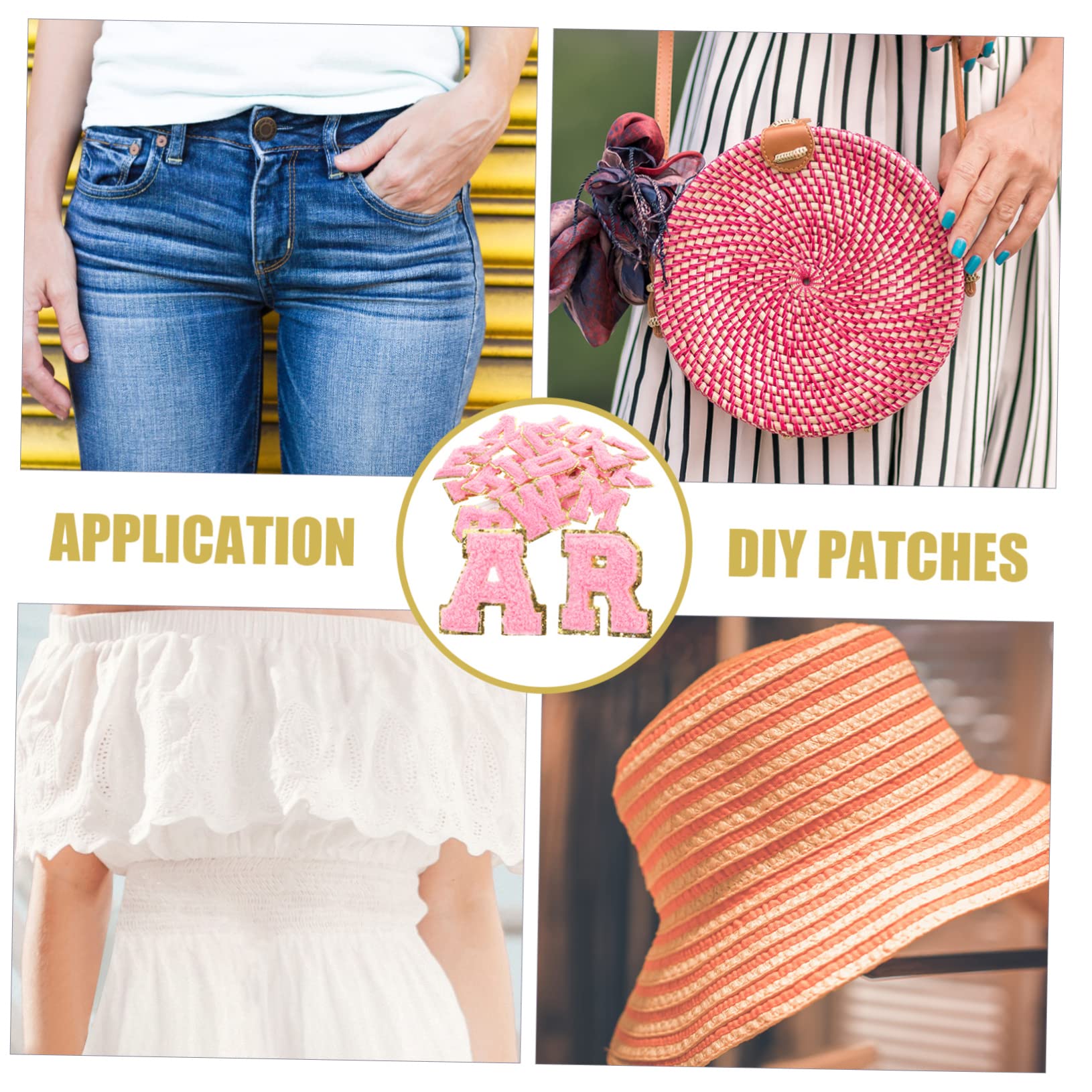 Gadpiparty 2 Set Toppe Decorative Ricamate Per Abbigliamento Patches Per Cucire E Applicare Su Shirt Pantaloni E Borse Facili Da Usare Completo Patches Fai Da Te Vari Per 26 Pezzi*2