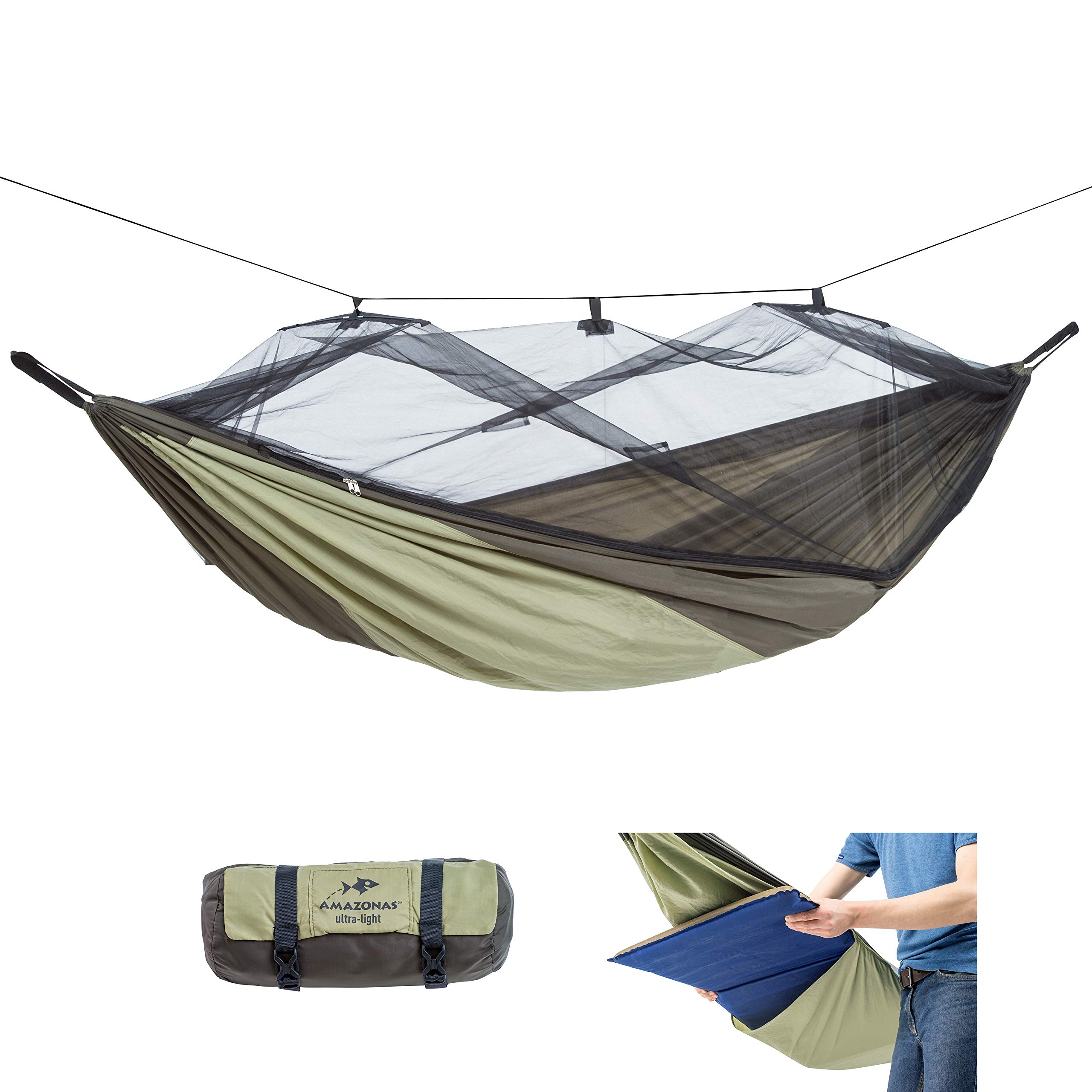 Amazonas Hammock moskito-traveller Thermo, Multi-Colour