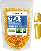Vista 21 de XPRS Nutra Size 1 Empty Capsules - 100 Count Empty Gelatin Capsules - Pill DIY Capsule Filling - Pure Bovine Pill Gel Caps for Do-It-Yourself