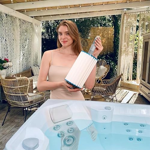 Miniatura 4 de 6 palillos minerales grises del cartucho del balneario del ion de plata para los jacuzzis frescos, cristalinos claros en el embalaje a granel sin el