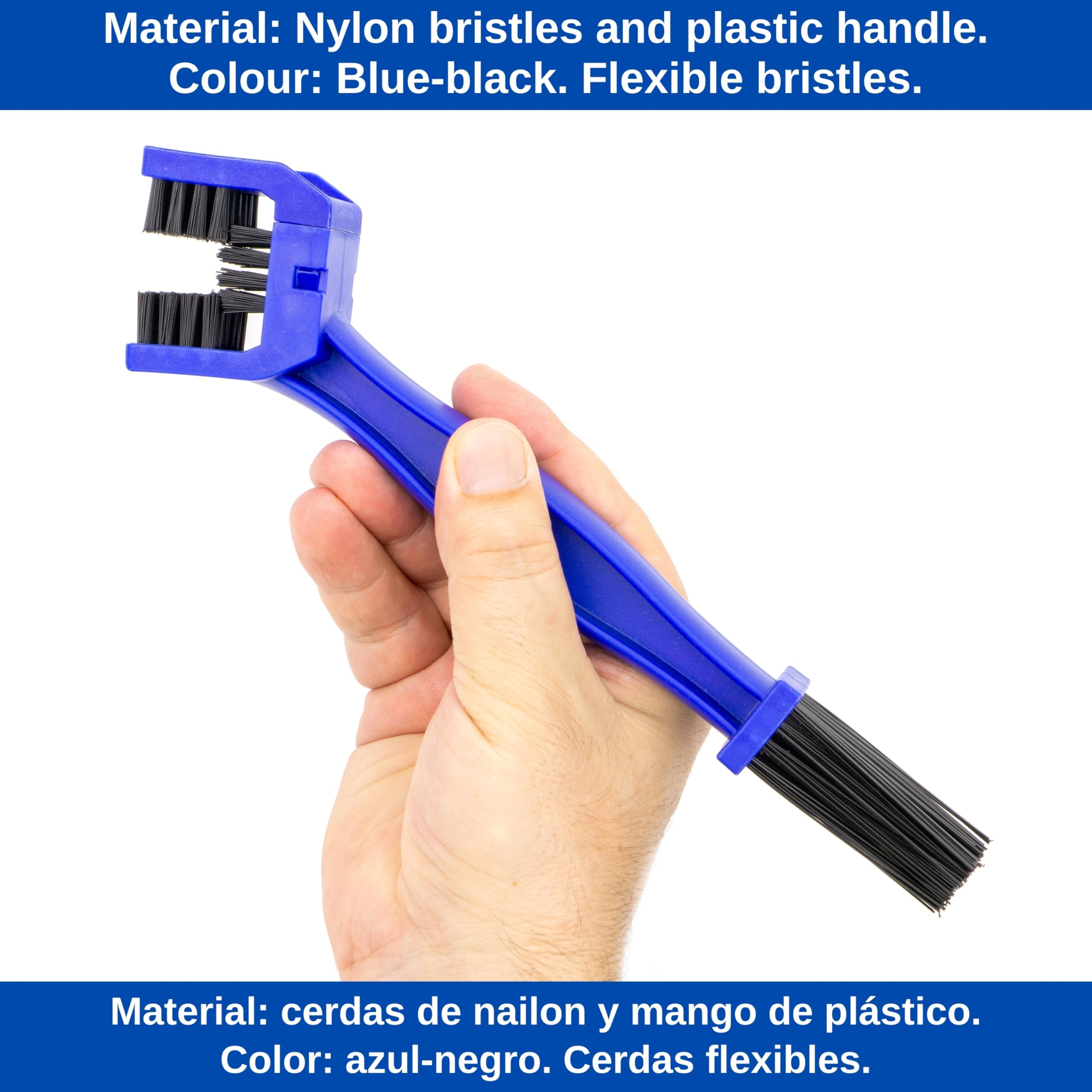 Brosse Spirale 360° Originale Pour Chaîne De Moto Et Vélo - Nettoyage Facile