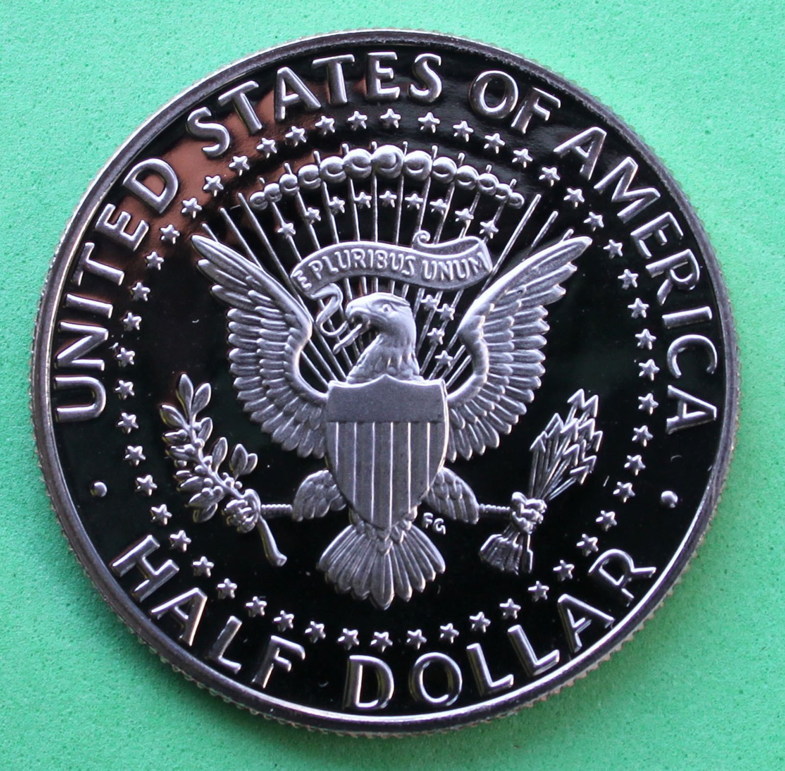 1989 S Gem Proof Kennedy Half Dollar US Coin 1/2 DCAM US Mint at