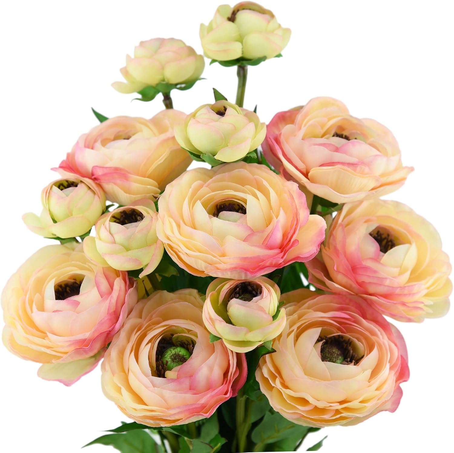 Fiveseasonstuff 6本セット ピンク 造花 ラナンキュラス 花束 人気 飾り お洒落 Fiveseasonstuff 6本セット ピンク 造花 ラナンキュラス 花束 人気 飾り お洒落