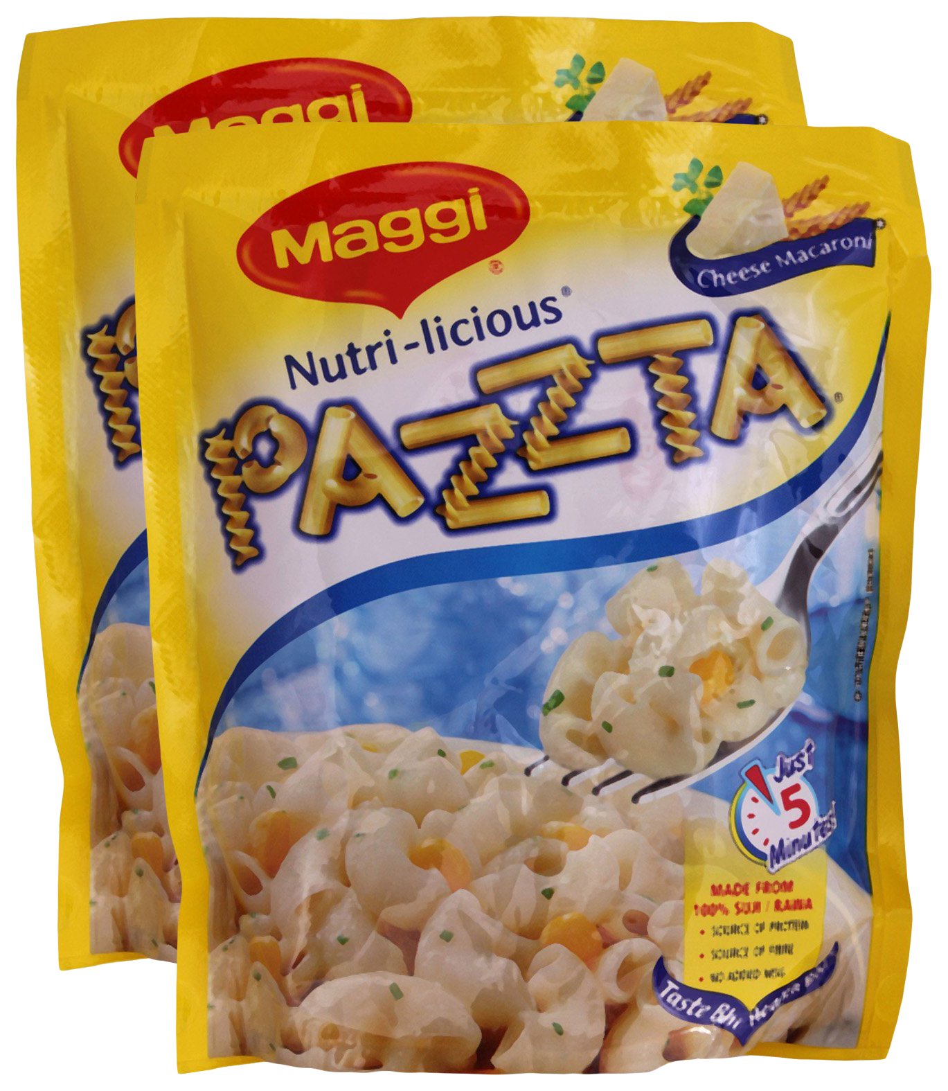 Hypercity Combo - Maggi Nutri-Licious Pazzta Cheese Macaroni, 70g (Pack of 2) Promo Pack