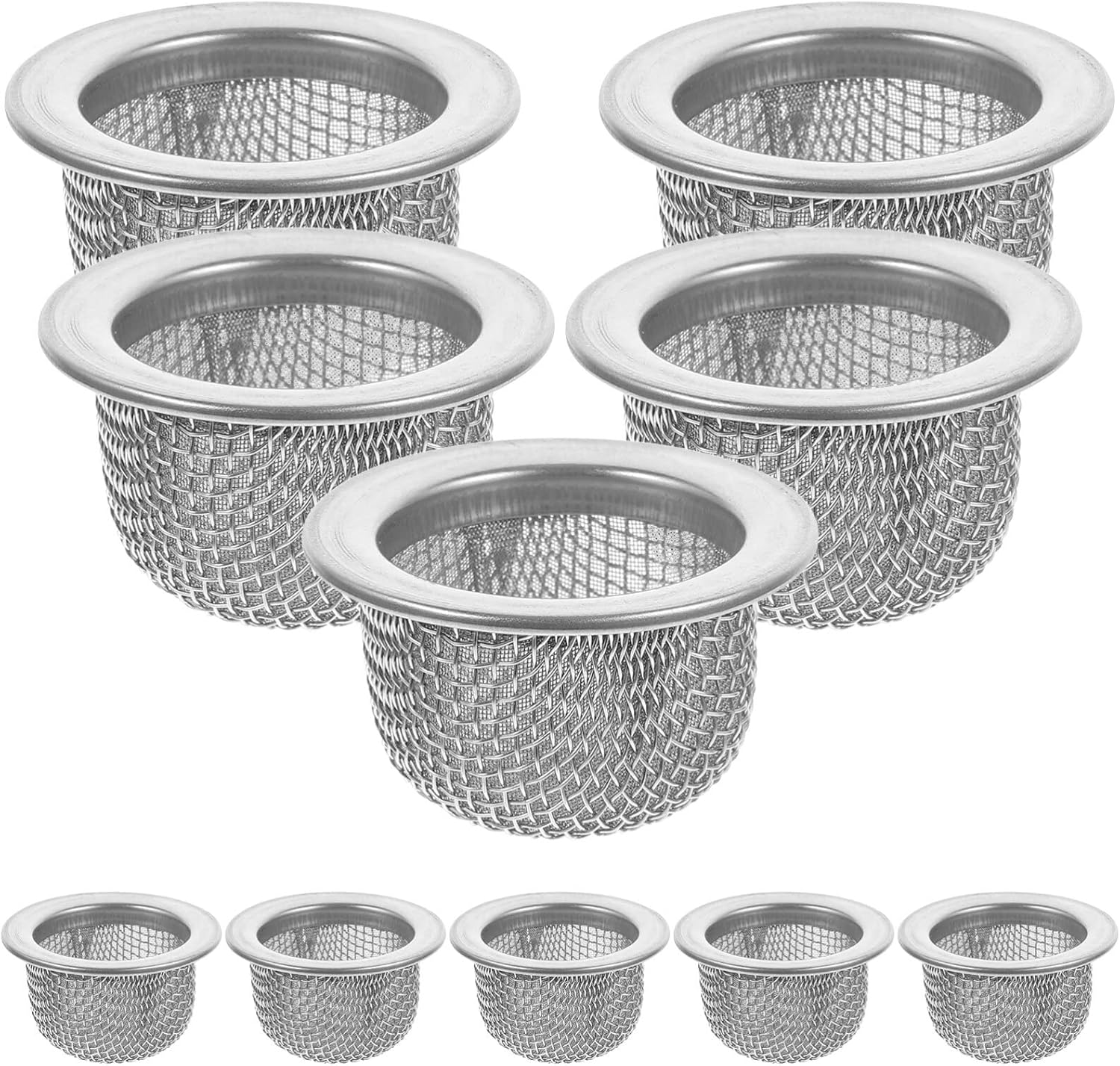 Kichvoe Coffee Filters 10pcs Cocktail Strainer Metal Drink