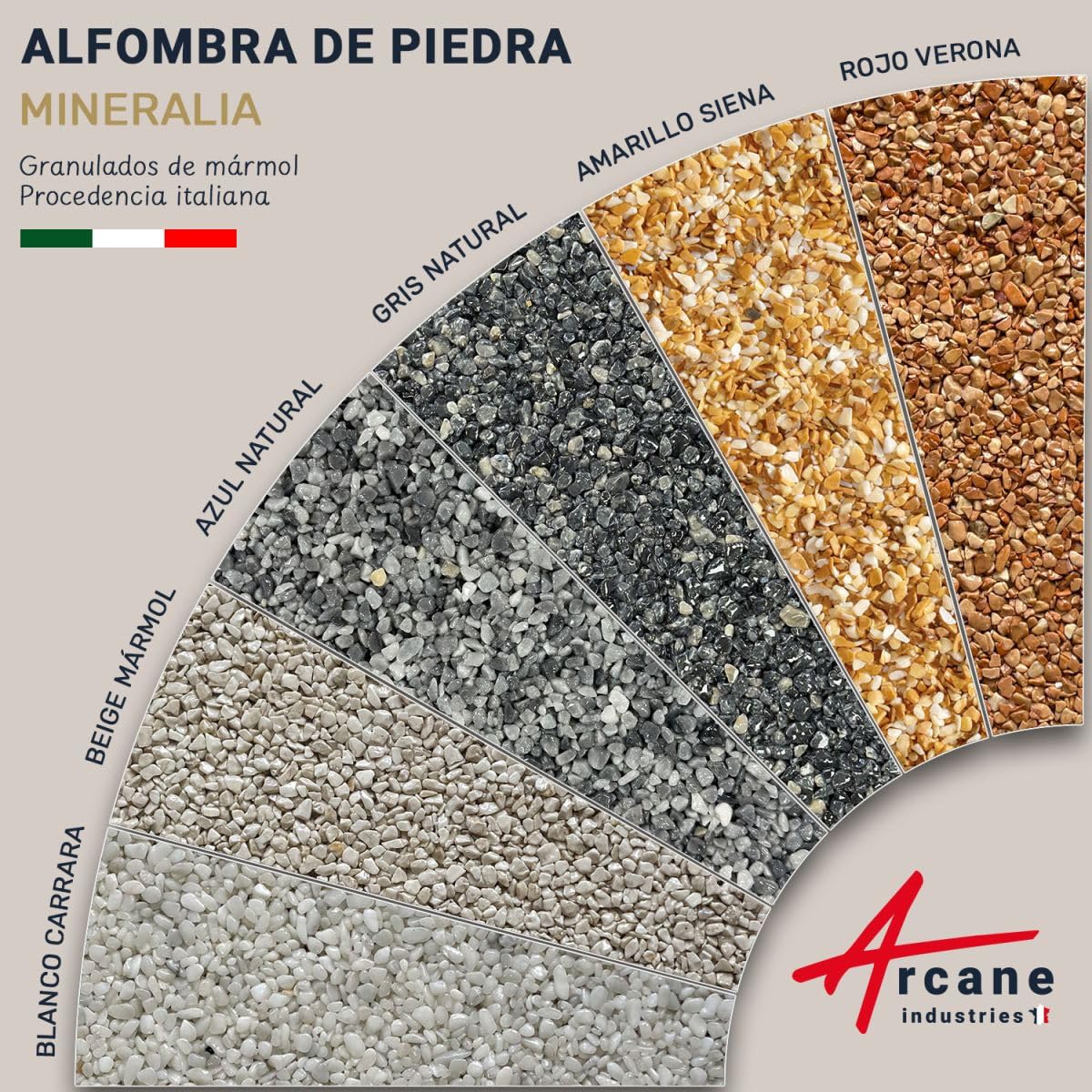 Kit completo de Pavimento drenante de Resina y áridos para exterior 3 m² Blanco Carrara