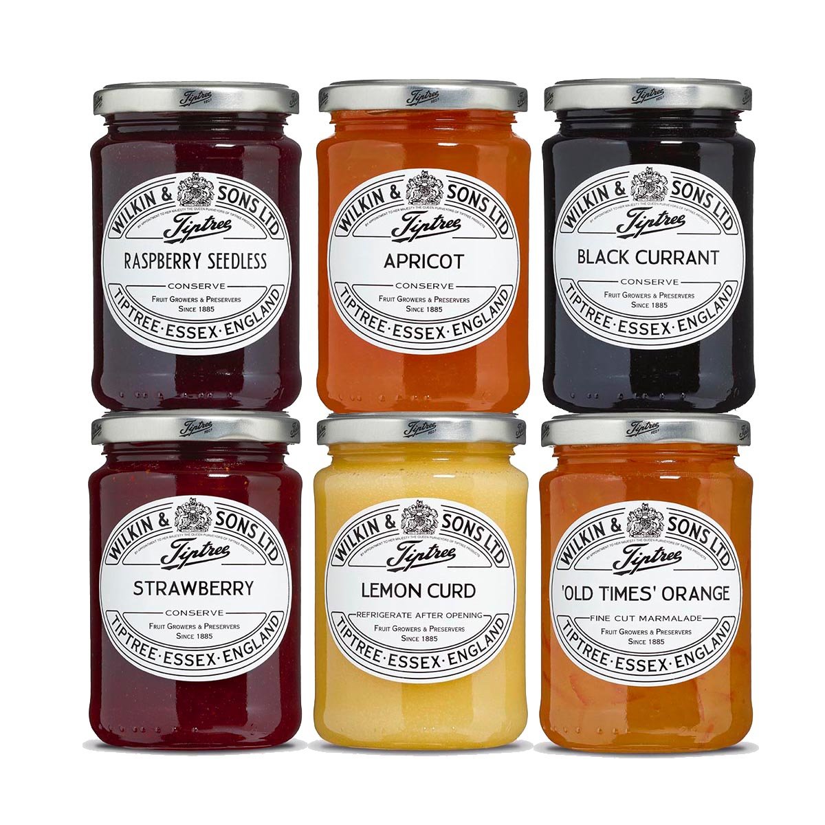 Jam, Marmalade & Curd Variety Box (Pack of 6)