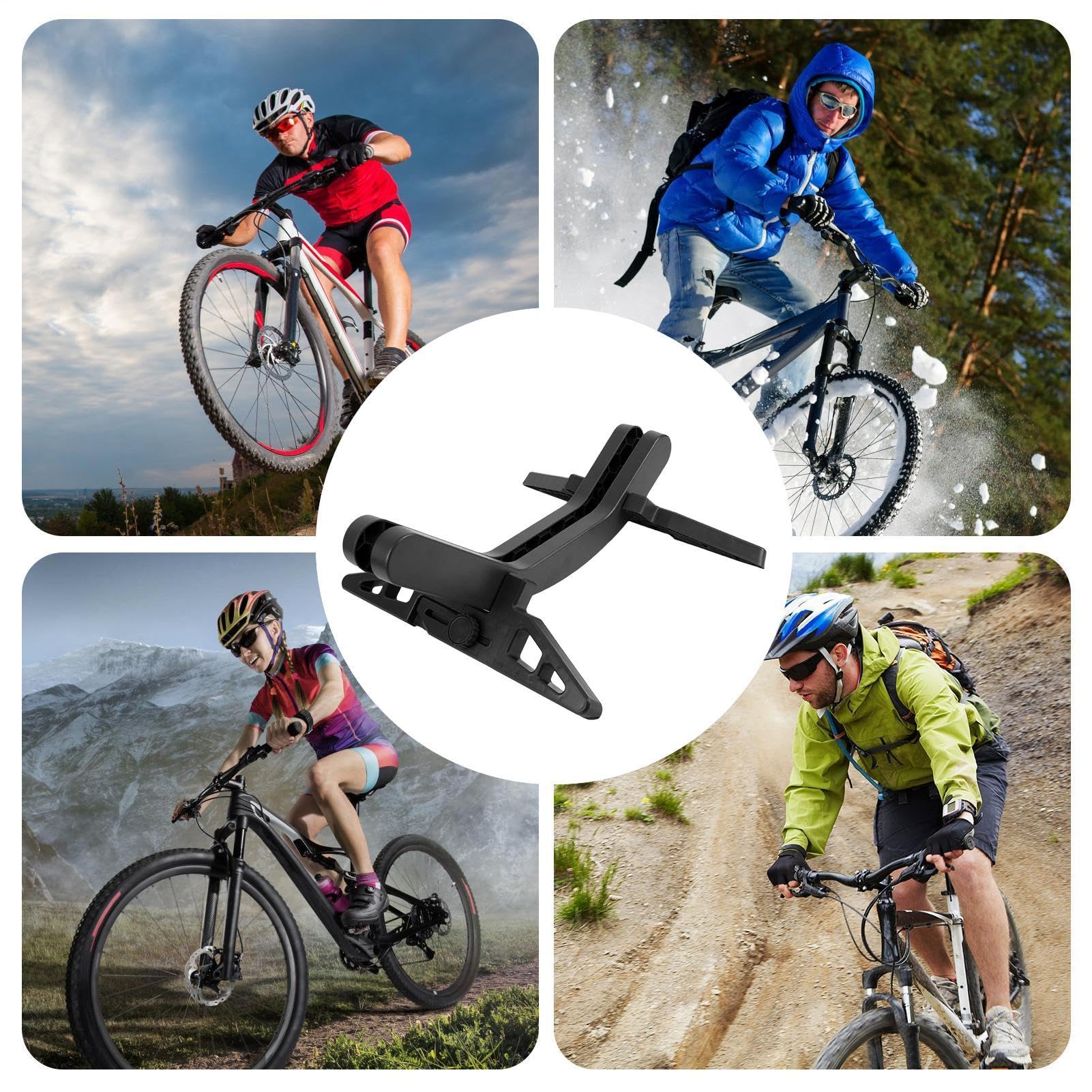 Supporto per bicicletta per garage, carico pesante, regolabile, stabile e | Cavalletto di supporto per bicicletta, scooter, e-bike, bici da corsa, garage, appartamento, parcheggio, interni e