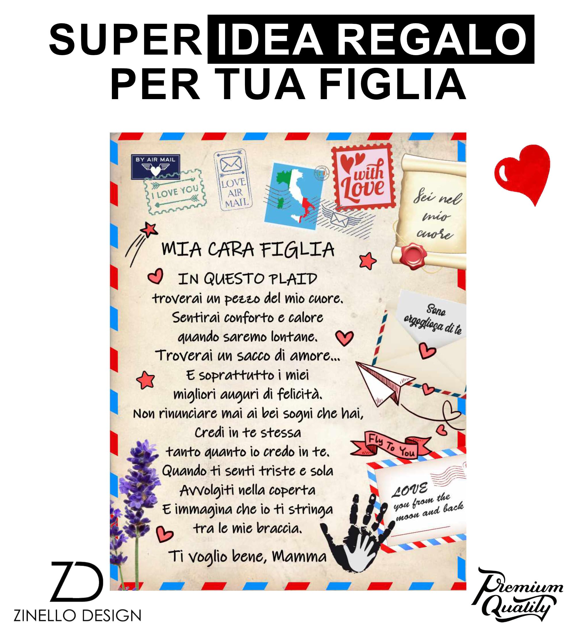 Gebiorty Coperta Amica Speciale, Regalo Migliore Amica Compleanno Idee per Natale, Flanella Coperta Originali e Utili 130x150cm