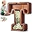 Summidate Large Wooden Piggy Bank for Kids Adults, Letter T Money Bank for Boys Girls, Personalized Initial Alphabet Bank for Coins Bills Change, Birthday and Decor