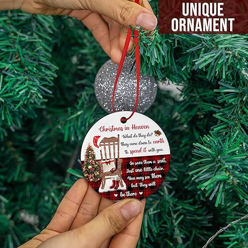 Miniatura 2 de Adornos de Navidad familiares  Regalos para padres por primera vez para Navidad  Nuevos regalos para mamá y papá  Primera Navidad como mamá y papá,