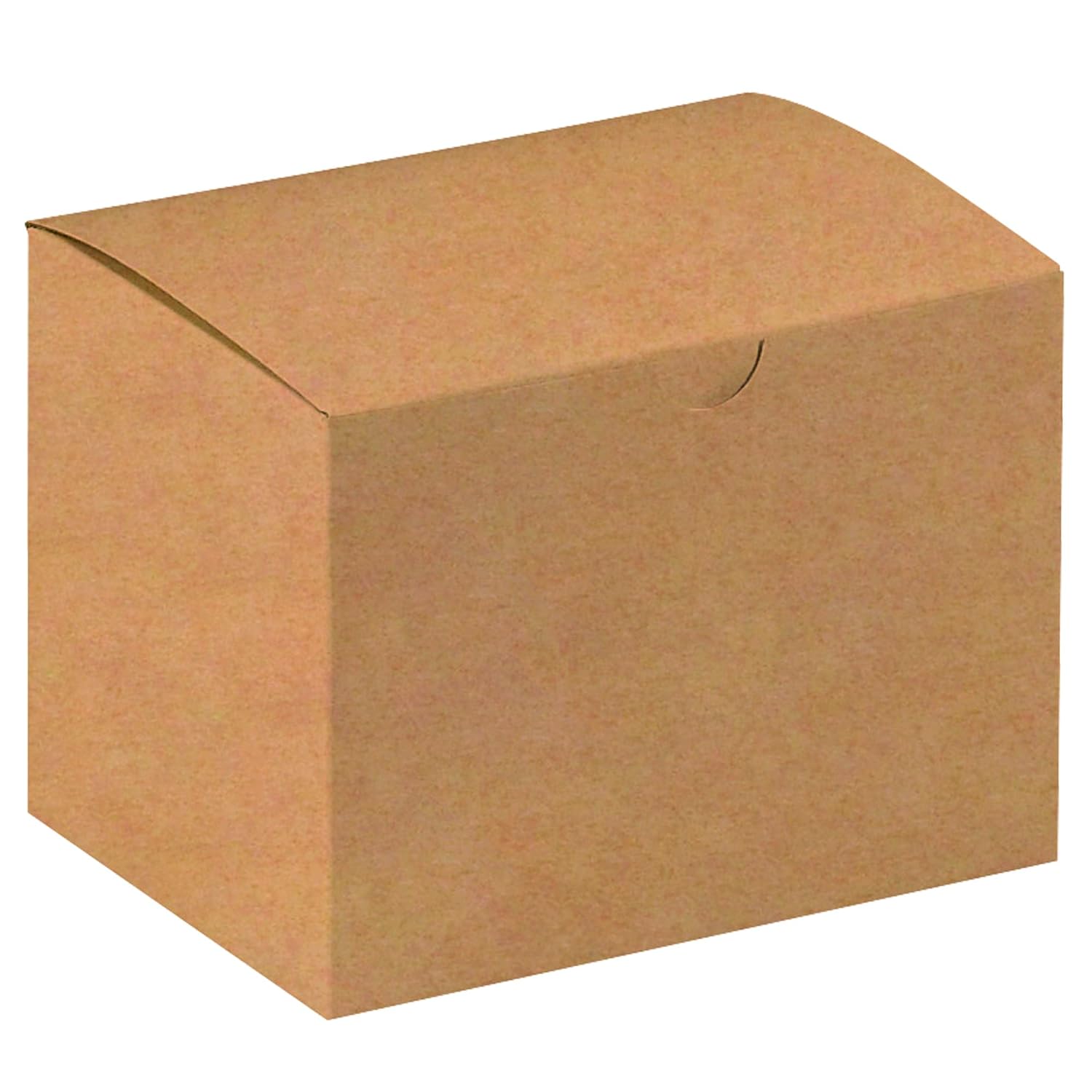 Ship Now Supply SNGB644K Gift Boxes, 6" x 4 1/2" 4.5" Width