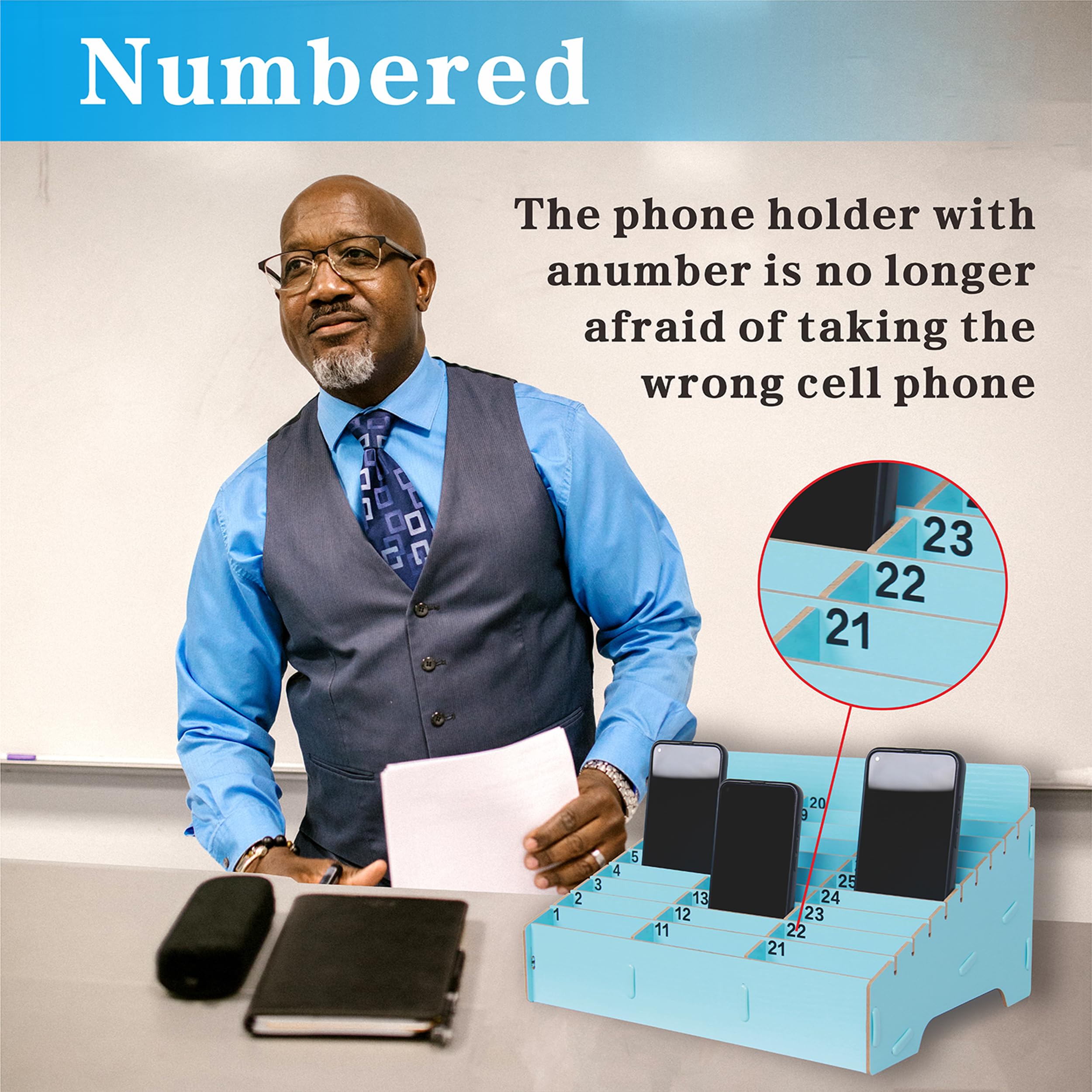 Open Grid Phone Rack Snapklik.com : OFCAD 30-Grid Cell Phone Holder