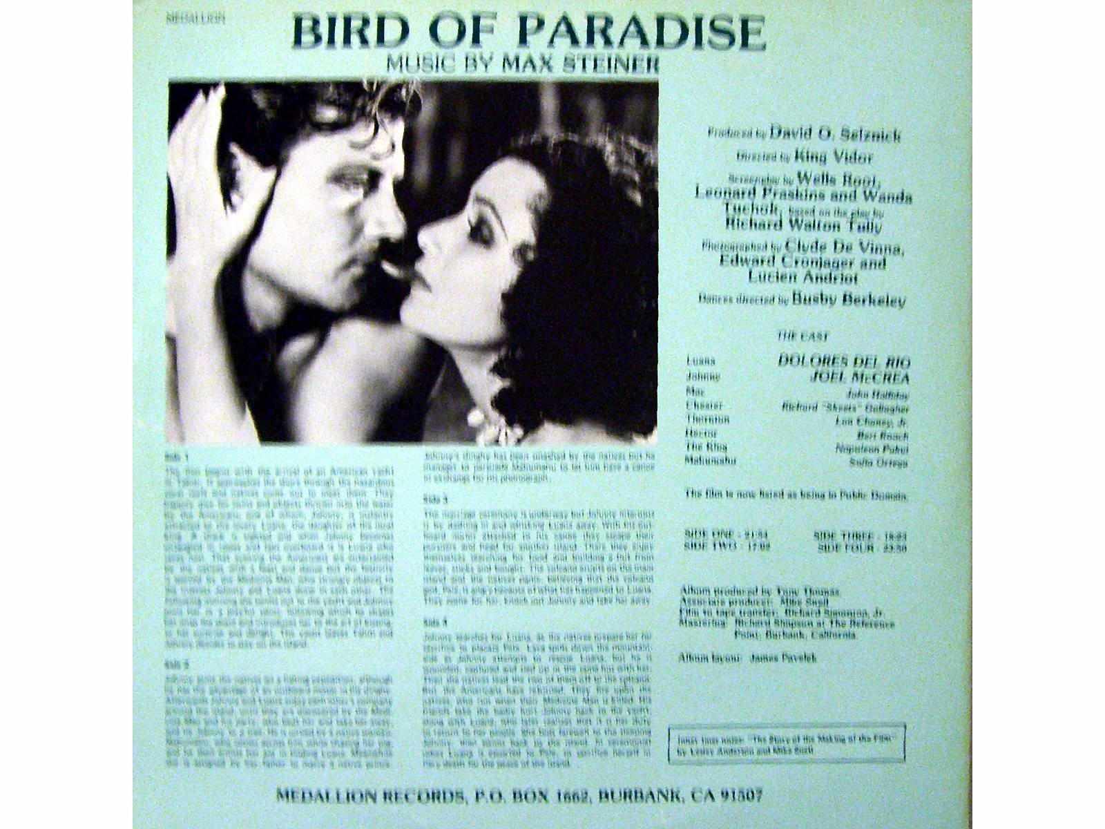 Bird of Paradise - Soundtrack