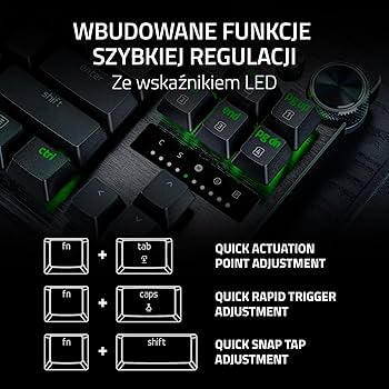 Razer Huntsman V3 Pro Tenkeyless - analogowa optyczna