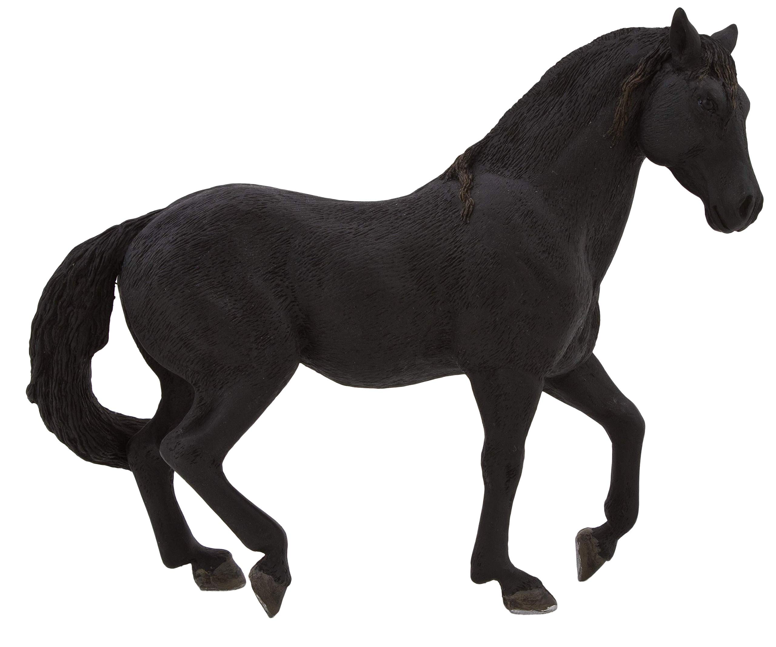 Mojo Fun 387109 Black Andalusian Stallion Realistic Farm / Ranch / Equestrian Model Horse Toy Replica New For 2012!