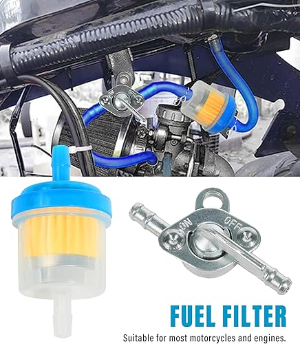 Miniatura 5 de Juego de mangueras de línea de combustible de gasolina, accesorios de automóvil, manguera de combustible de gas, abrazaderas de filtro de aceite,