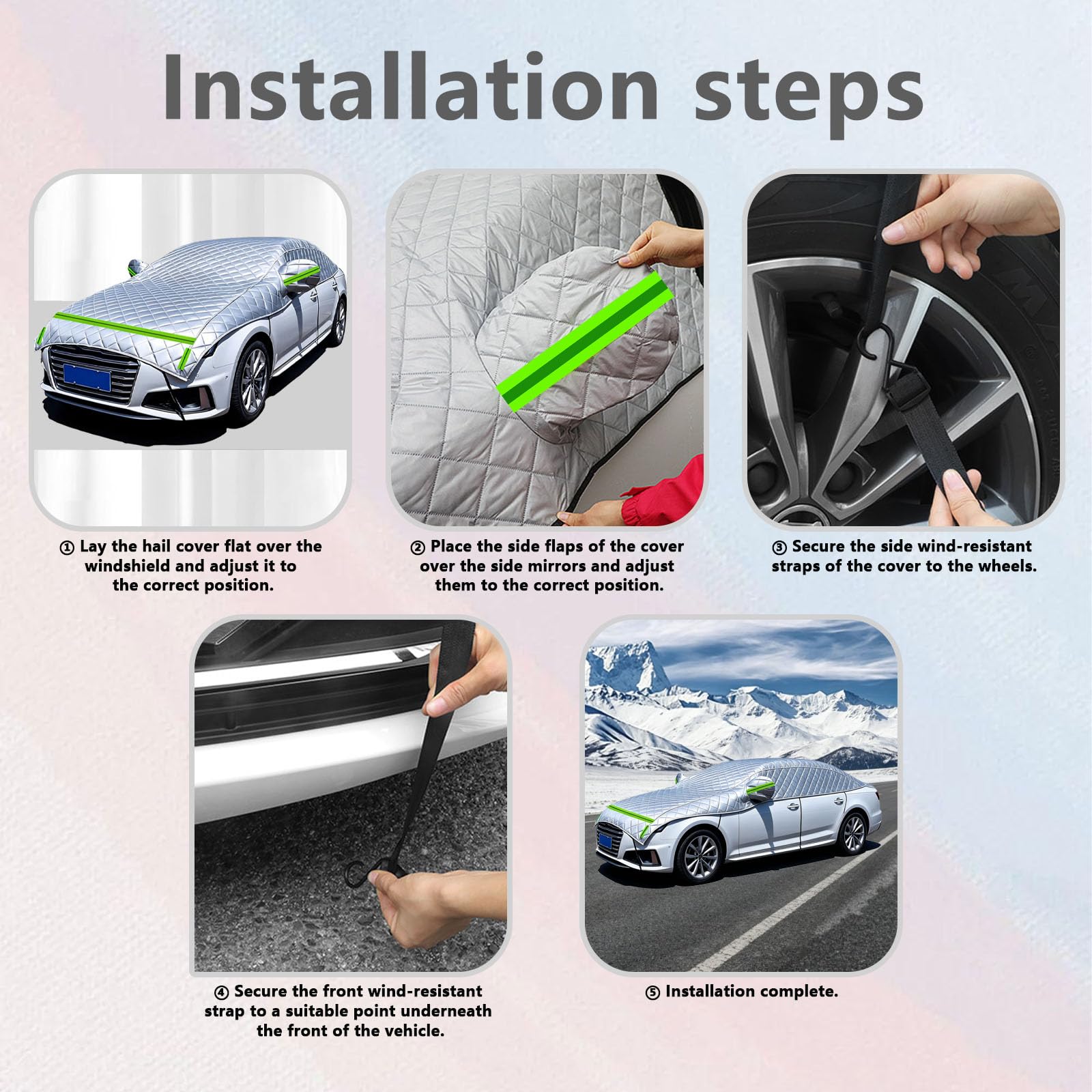 Generico Telo auto antigrandine compatibile con Porsche Macan T 2022-2026