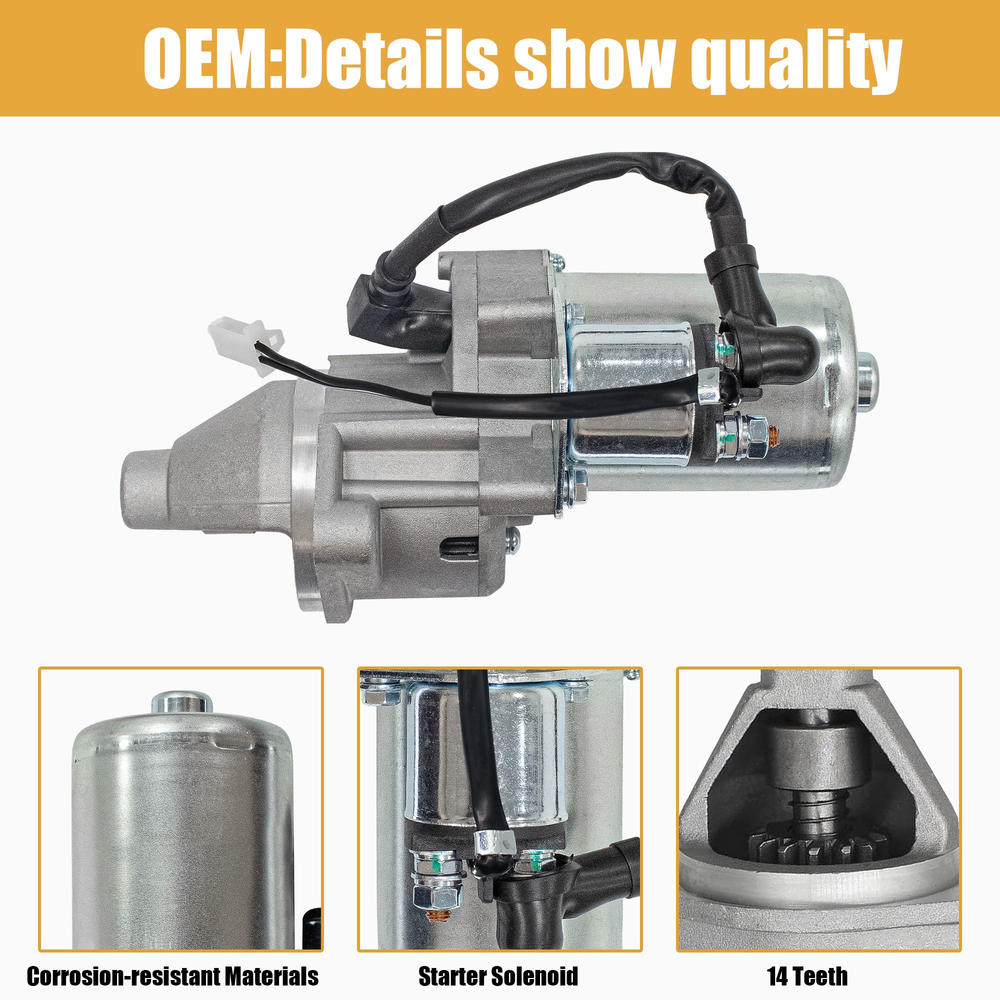 Predator Starter Motor - Reliable Generator Replacement -6 Predator Starter Motor - Reliable Generator Replacement -6