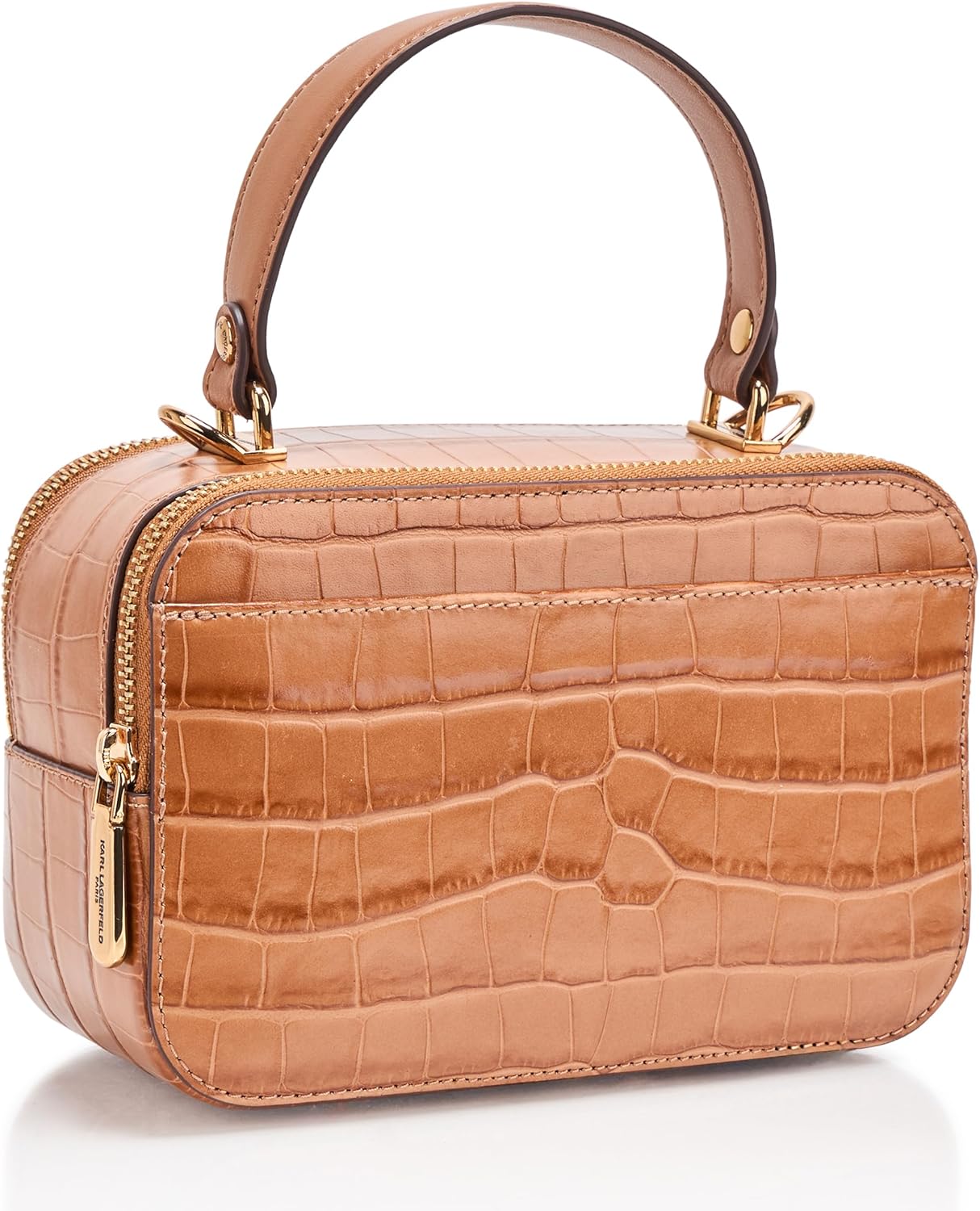 KARL LAGERFELD Paris Women's Crossbody, Honey Bear, One Size