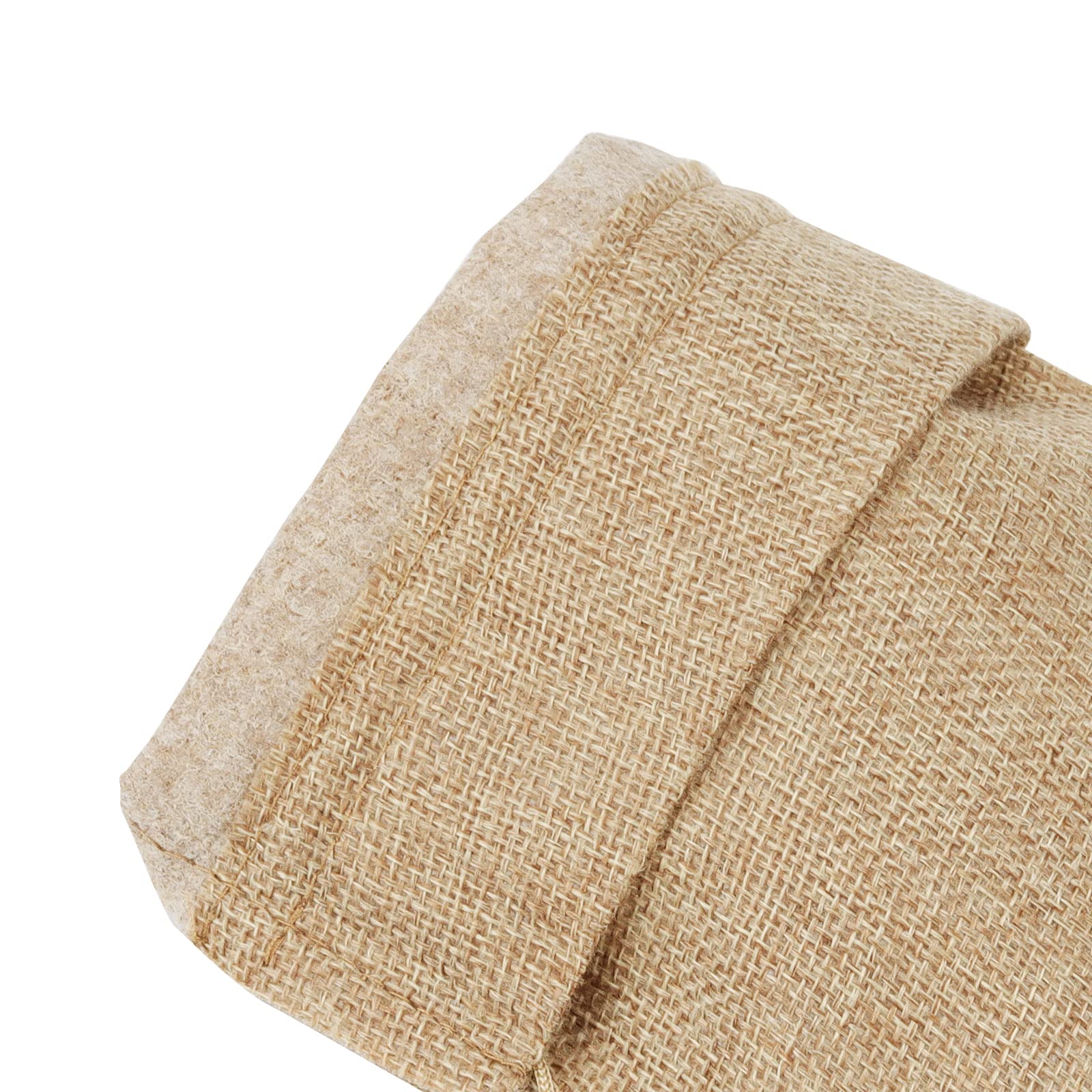 ZEONHAK 30 sacchetti regalo in juta, 15 x 35 cm, con cartellino e corda di canapa, copribottiglie di vino per matrimoni, feste di casa, Marrone, sacchetti regalo di vino di iuta