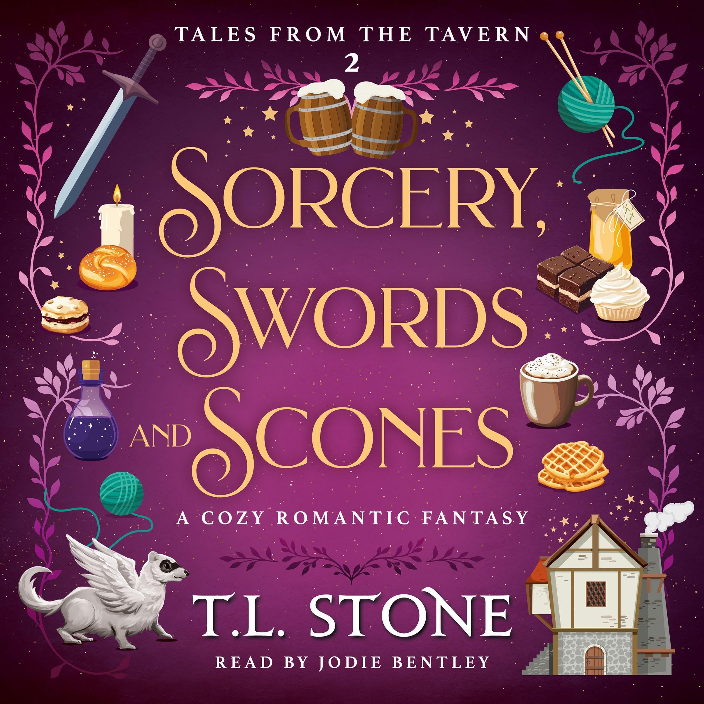 Cover art for Sorcery, Swords & Scones