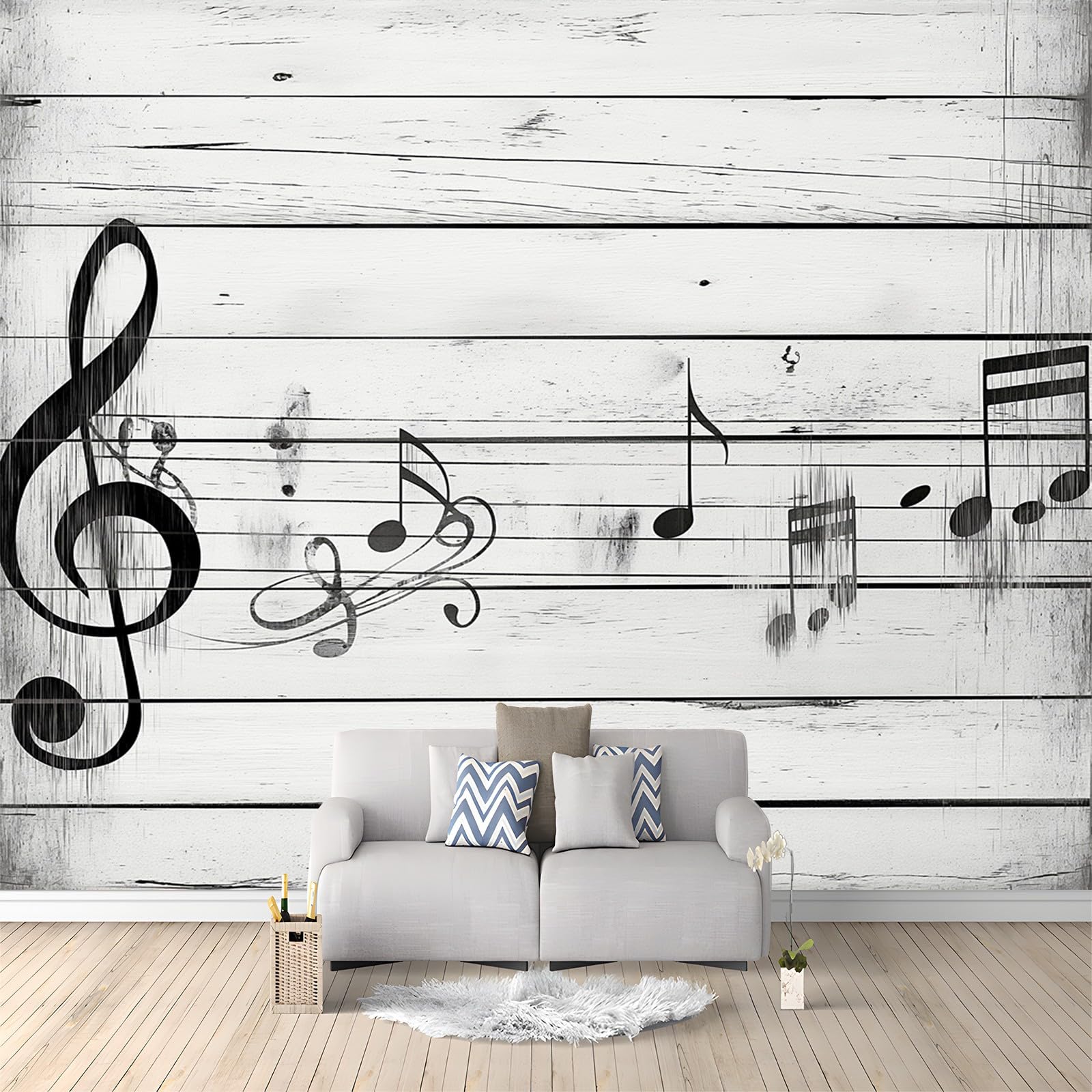Papier Peint Intissé 3D Gris 300x210 cm Cachez Les Murs Abîmés Avec Style Salon Et Chambre