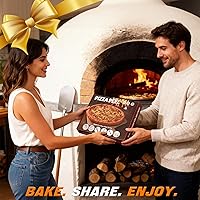 Vista 8 de Pala para Pizza de Aluminio Metal Kit de Espátula para Pizza Paleta de Mango Plegable de 12 x 14 Pulgadas 6 Piezas Accesorios para Horno