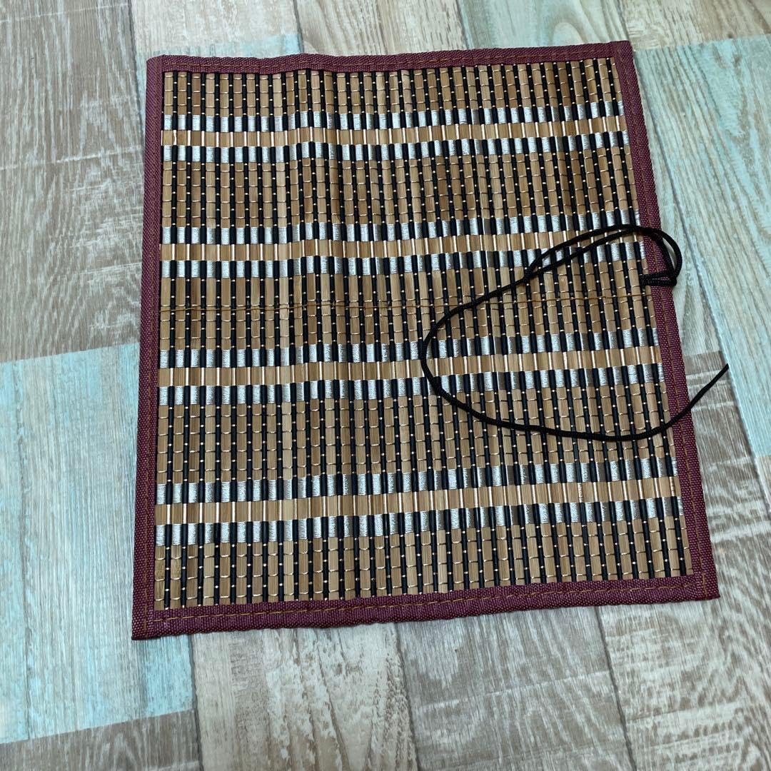 書道用具セット 竹製 筆3本付き アート 画材 習字 書道