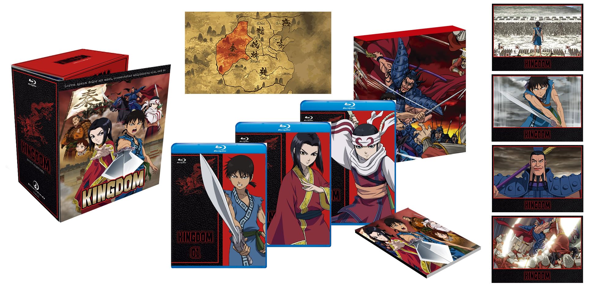 KINGDOM TEMPORADA 1 BLU-RAY Episodios 1 a 38 [Blu-ray]