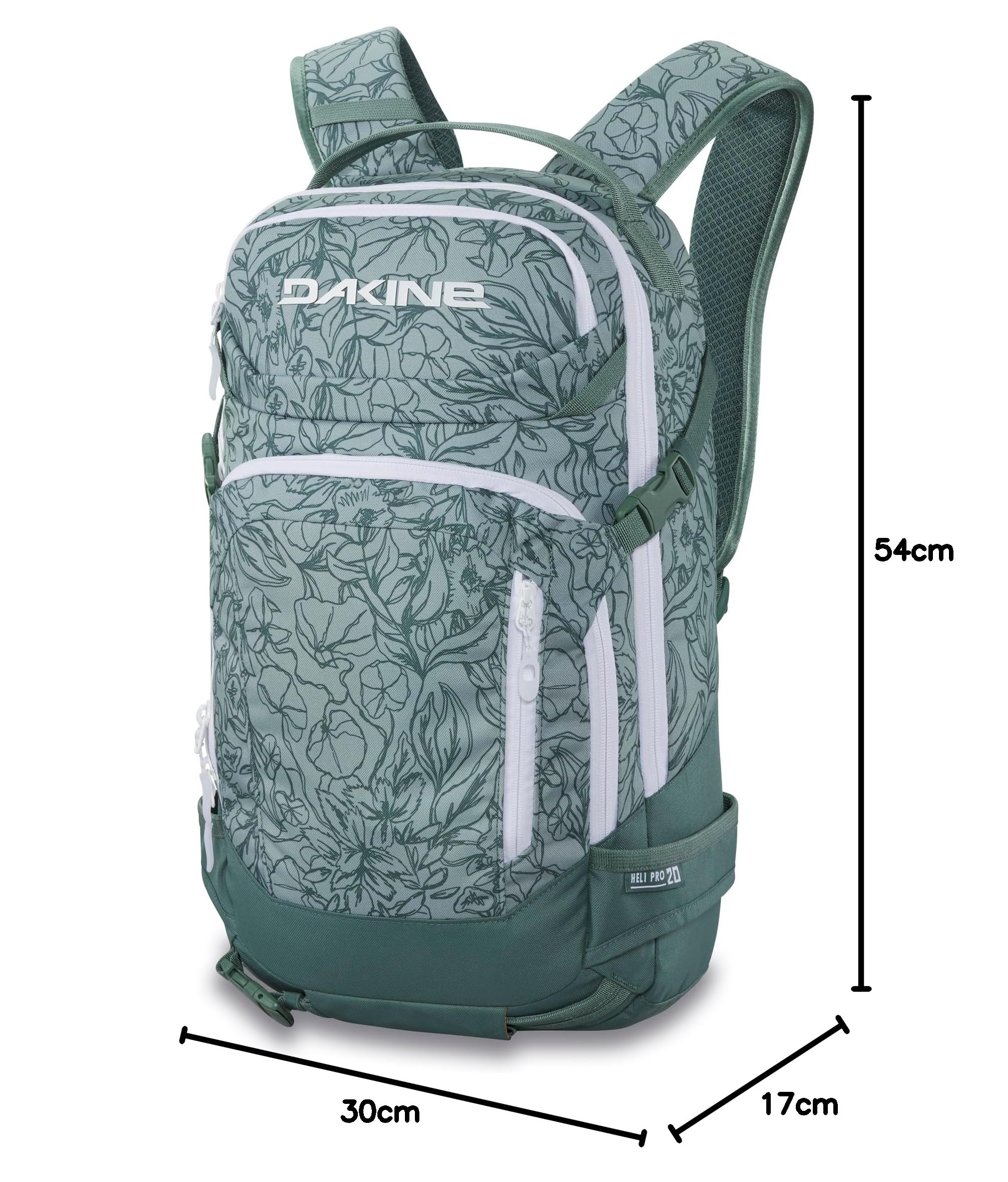 Dakine Damen Heli Pro 20L – Poppy Iceberg, Einheitsgröße