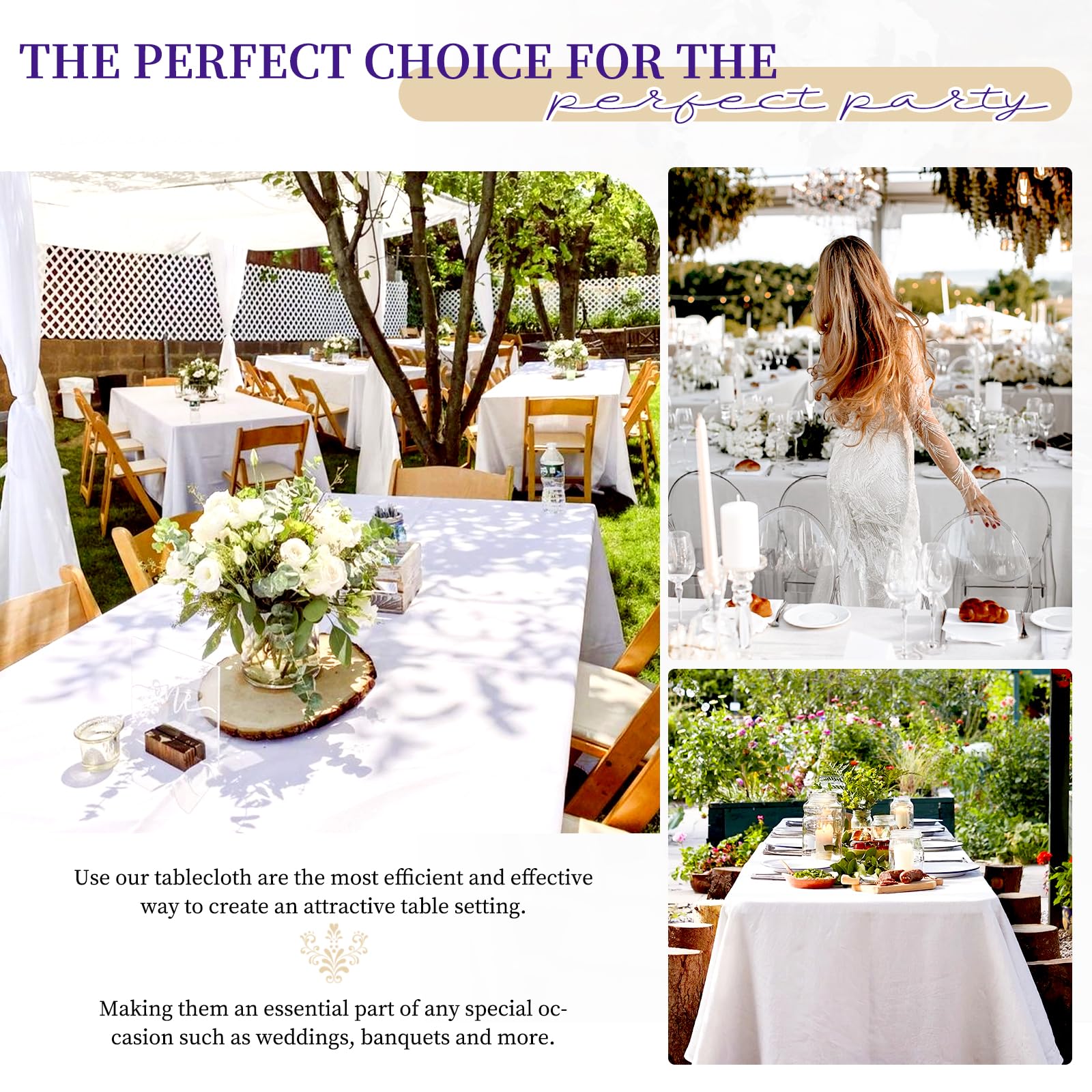 Teruntrue Tablecloths