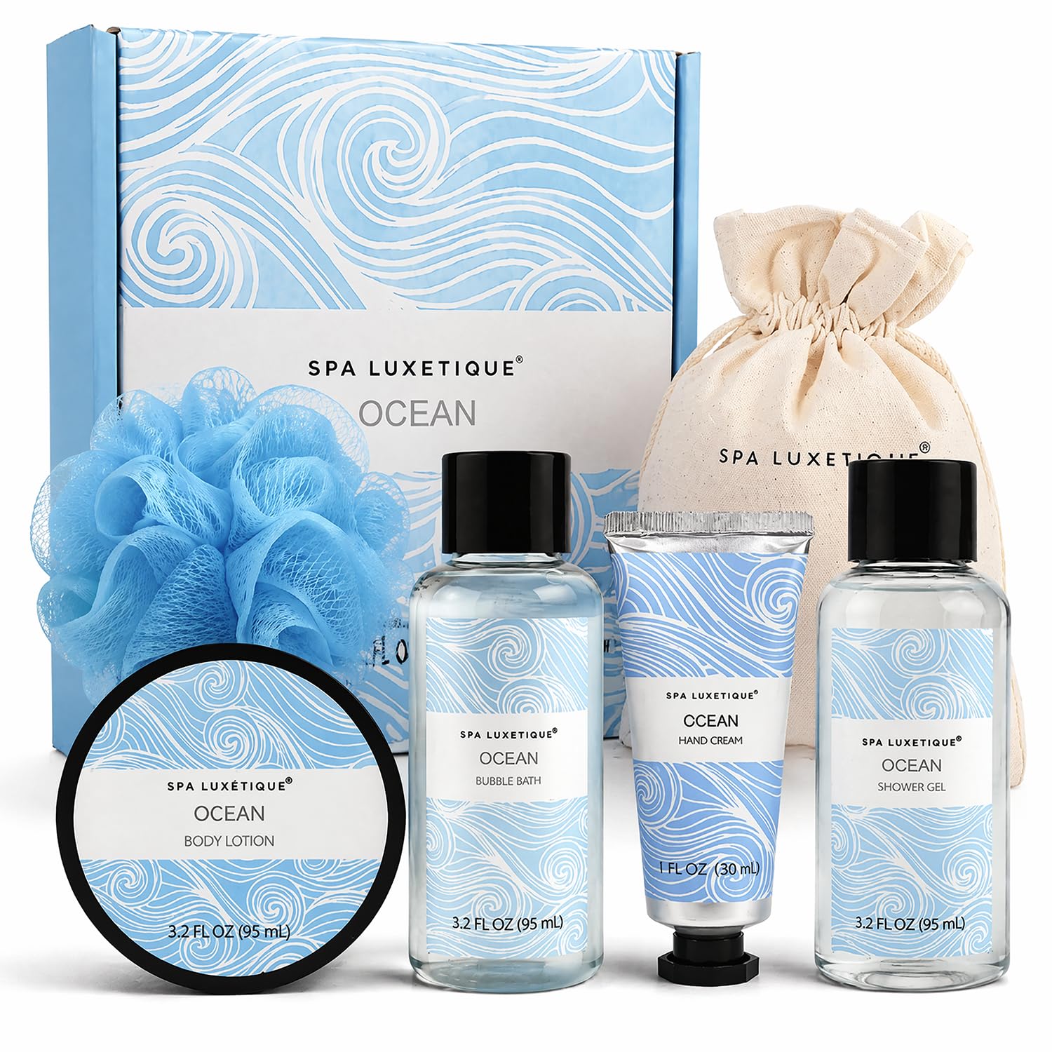 Amazon.com : Spa Luxetique Gifts for Women, 6 Pcs Ocean Spa Gift