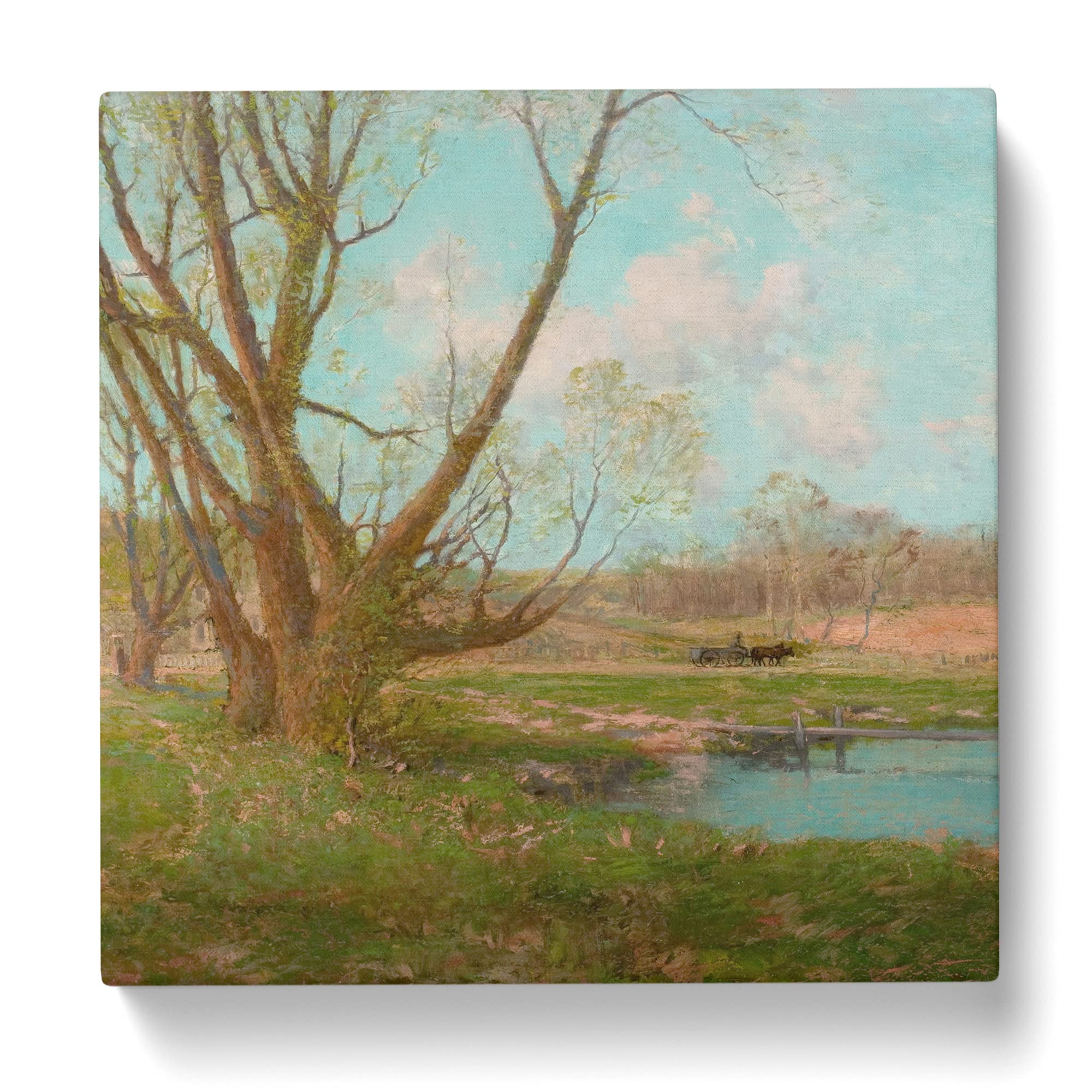 Coming Rain by Julian Onderdonk Canvas Print, Mixed, 35L x 35W cm - Image 3