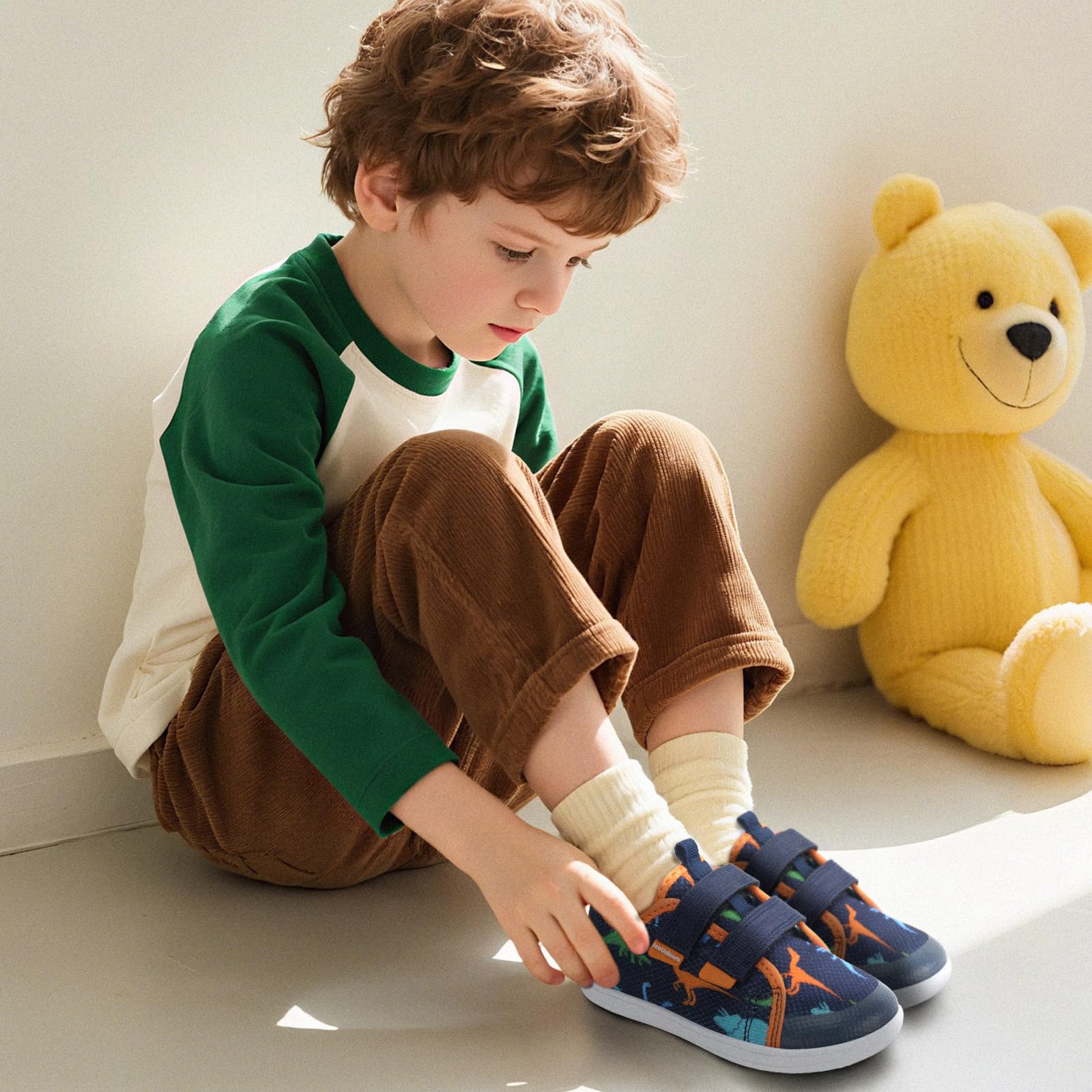 Scarpe a Piedi Nudi in Versione Larga Ragazzi Ragazze Outdoor Trail Running Minimalista Scarpe da Camminare